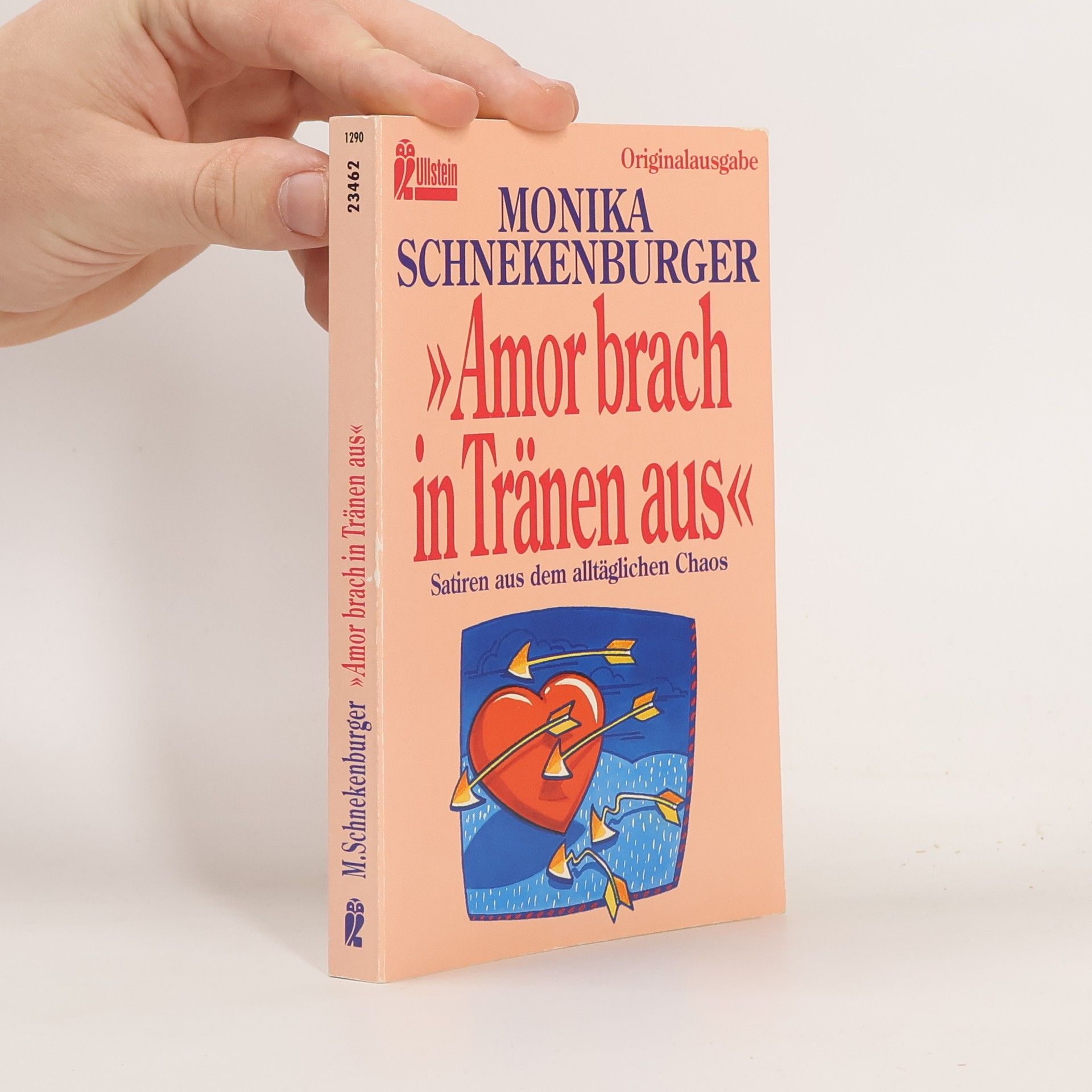 Amor brach in Tränen aus