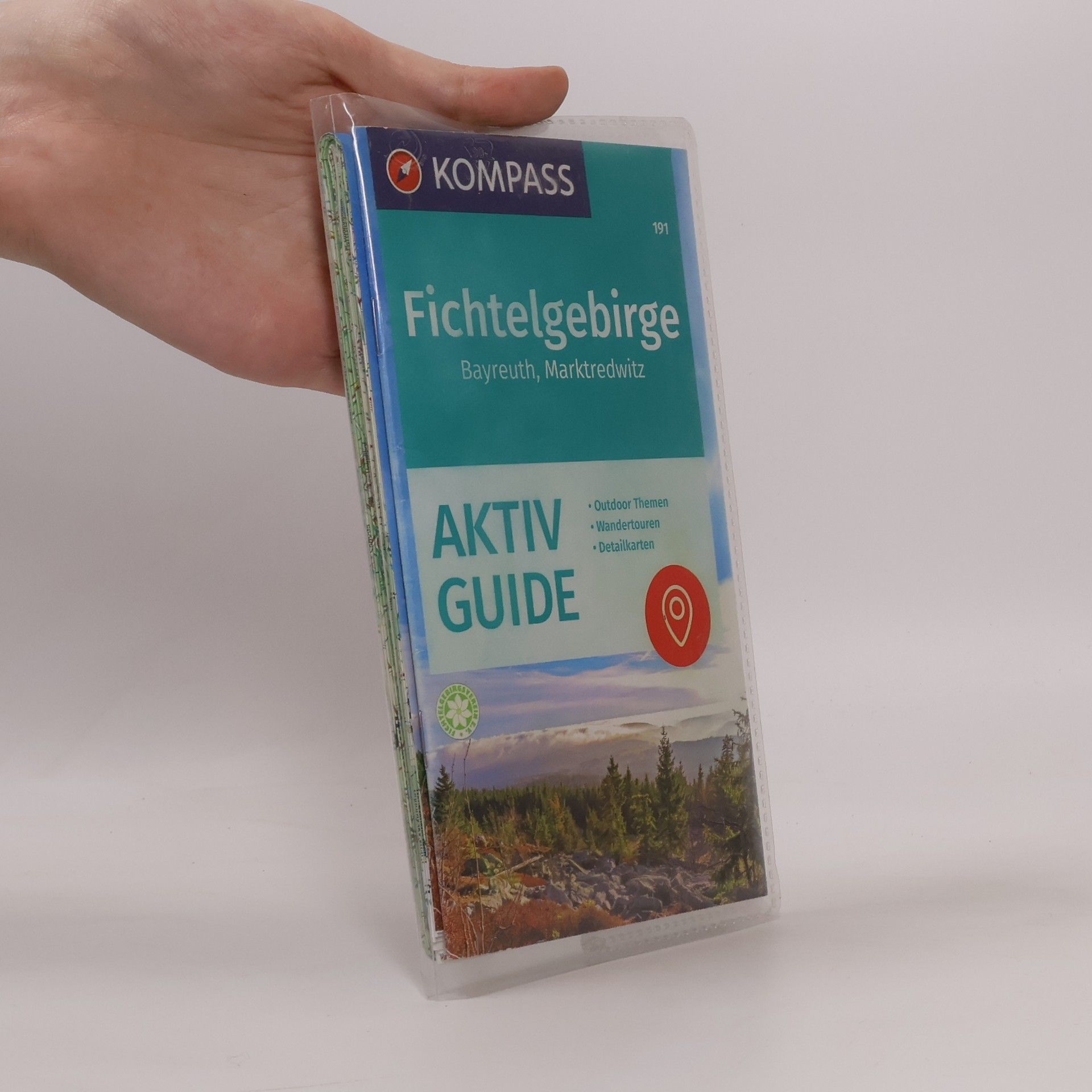 AA.VV. KOMPASS-Wanderkarten - 191: KV WK 191 Fichtelgebirge, Bayreuth, Marktredwitz