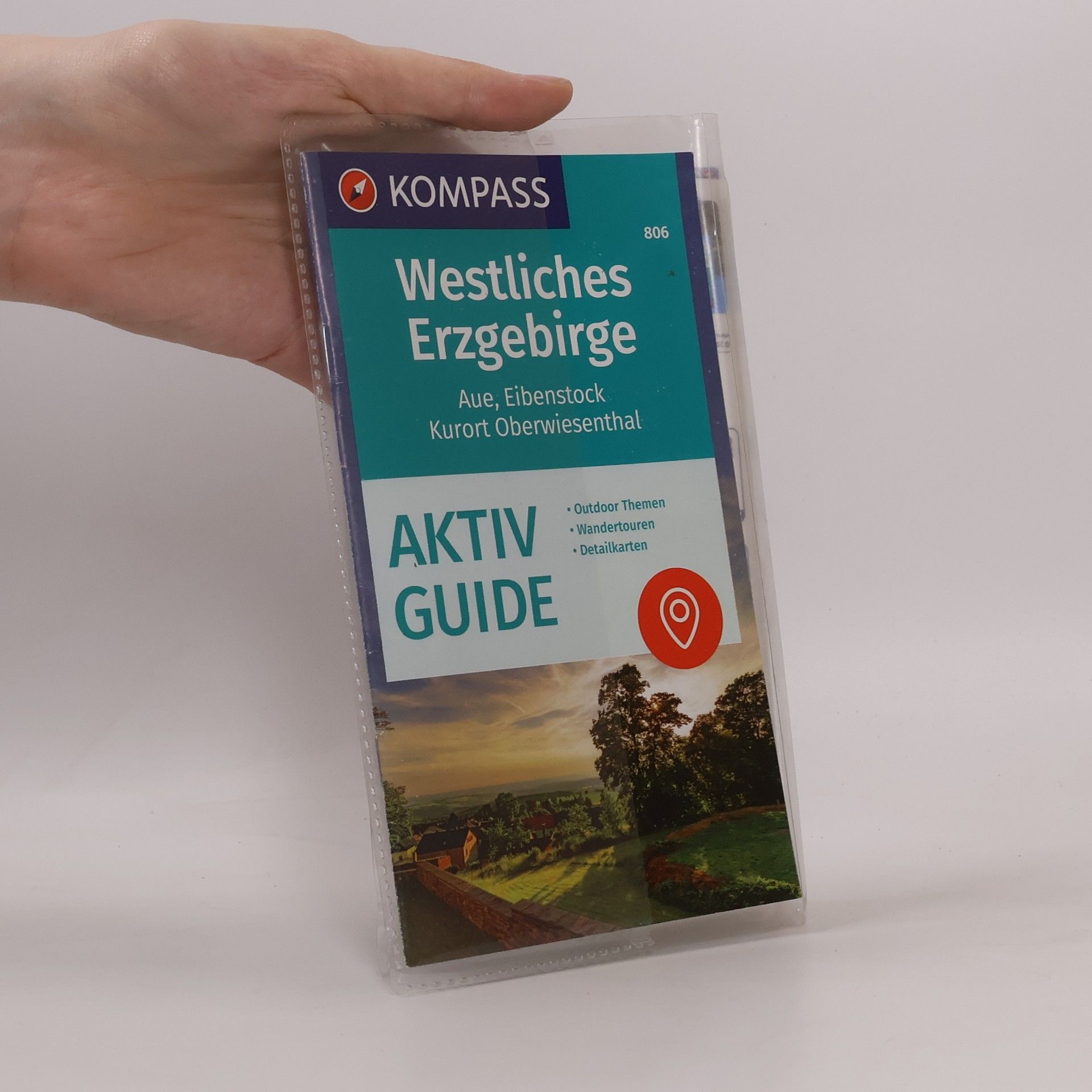 KOMPASS-Karten GmbH Westliches Erzgebirge, Aue, Eibenstock, Kurort Oberwiesenthal 1:50 000