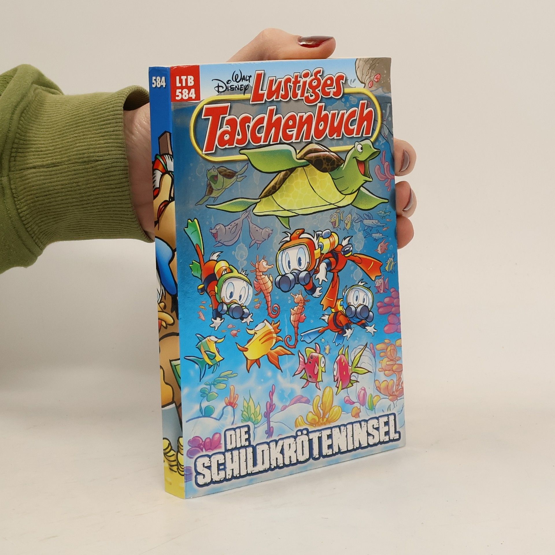 Walt Disney Lustiges Taschenbuch 584. Die Schildkröteninsel