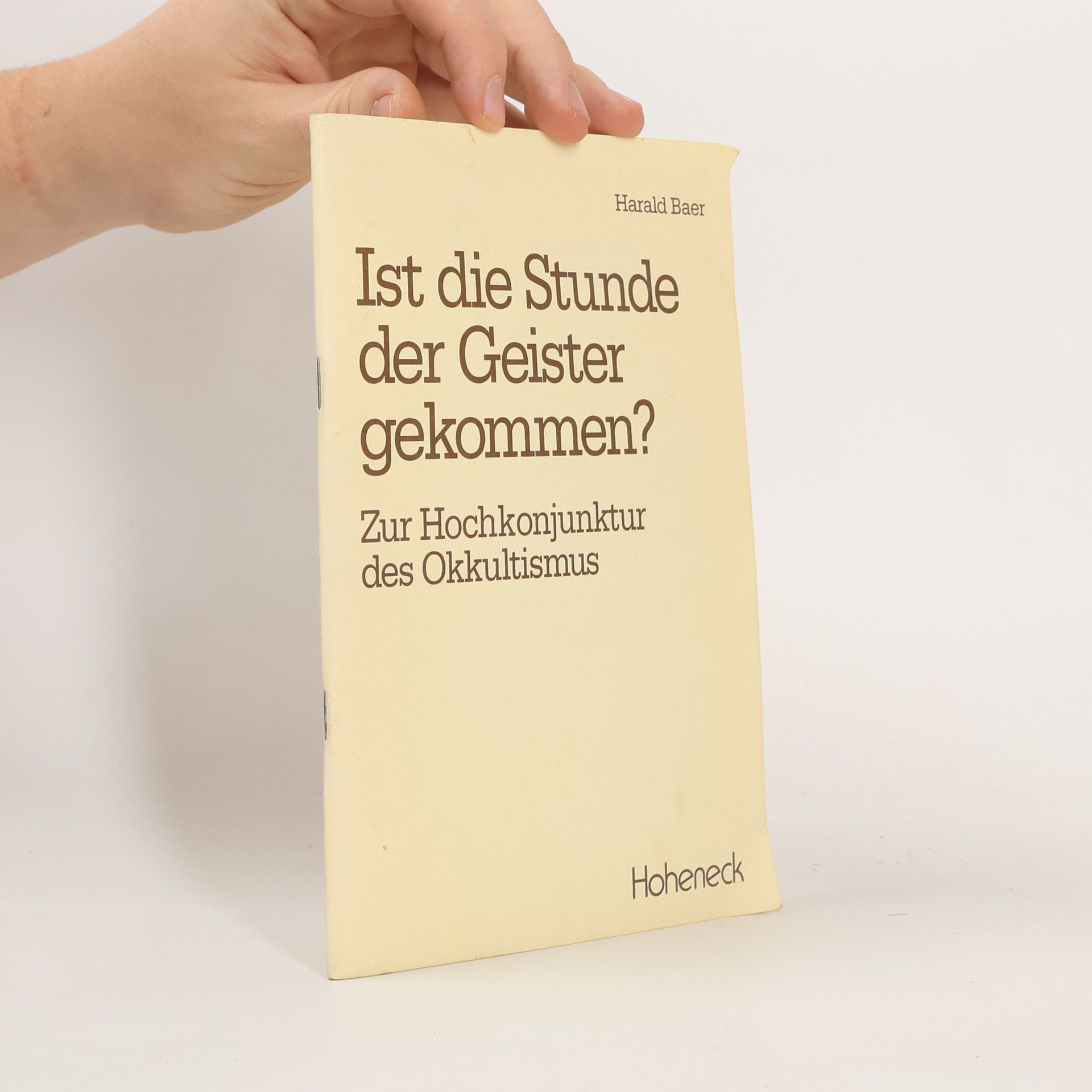 Ist die Stunde der Geister gekommen?