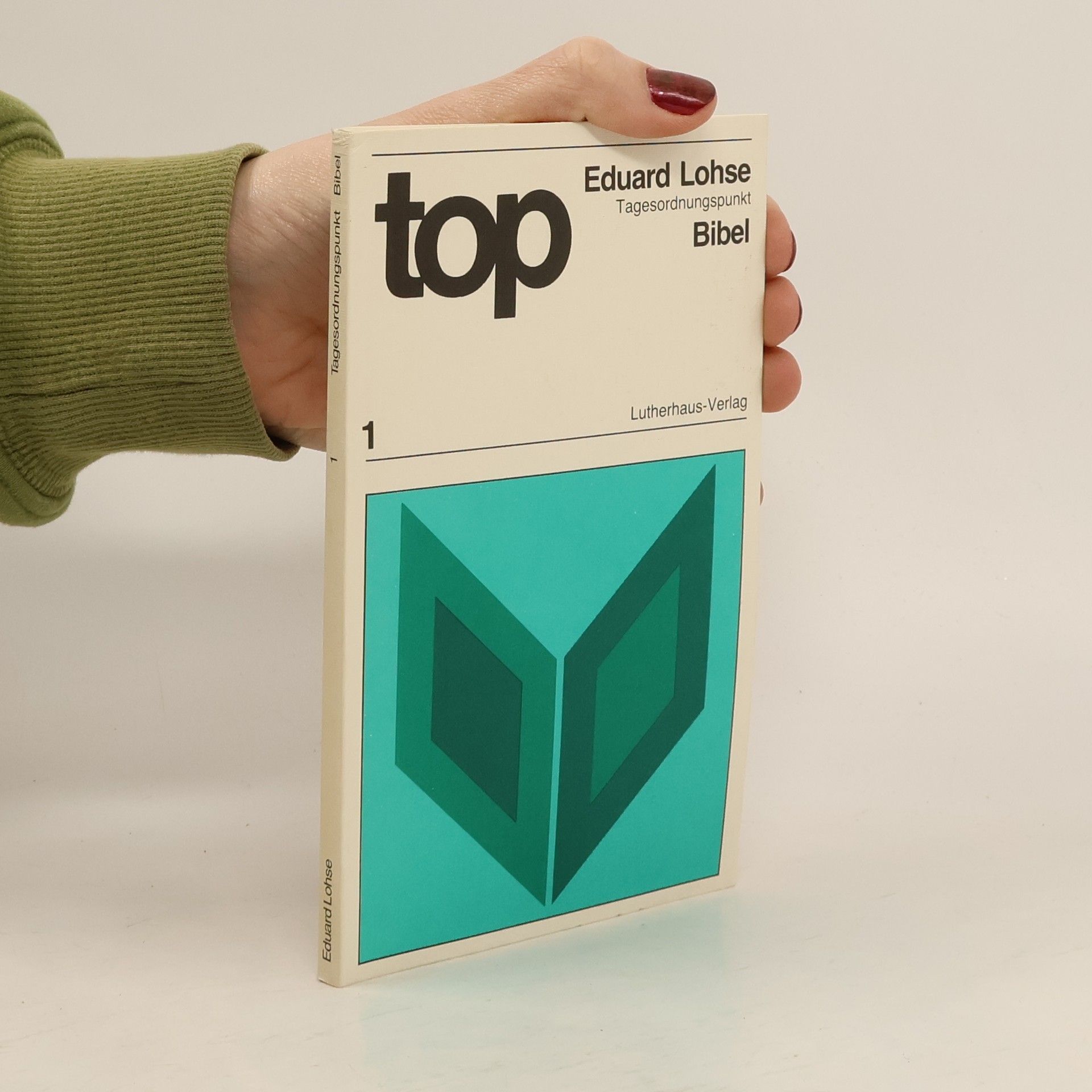 Eduard Lohse top - 1: Tagesordnungspunkt Bibel