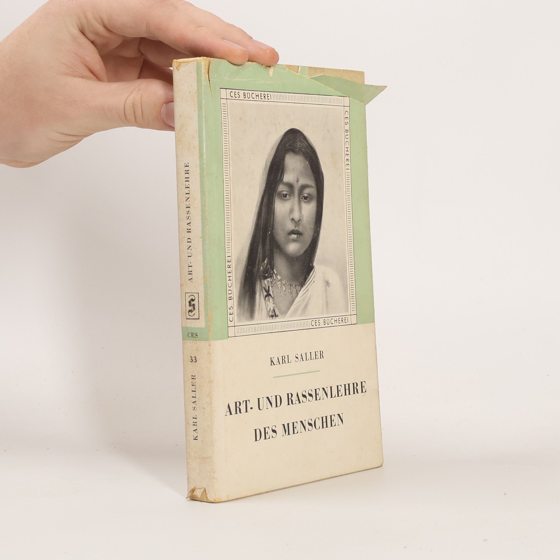 Karl Saller Art-und Rassenlehre des Menschen