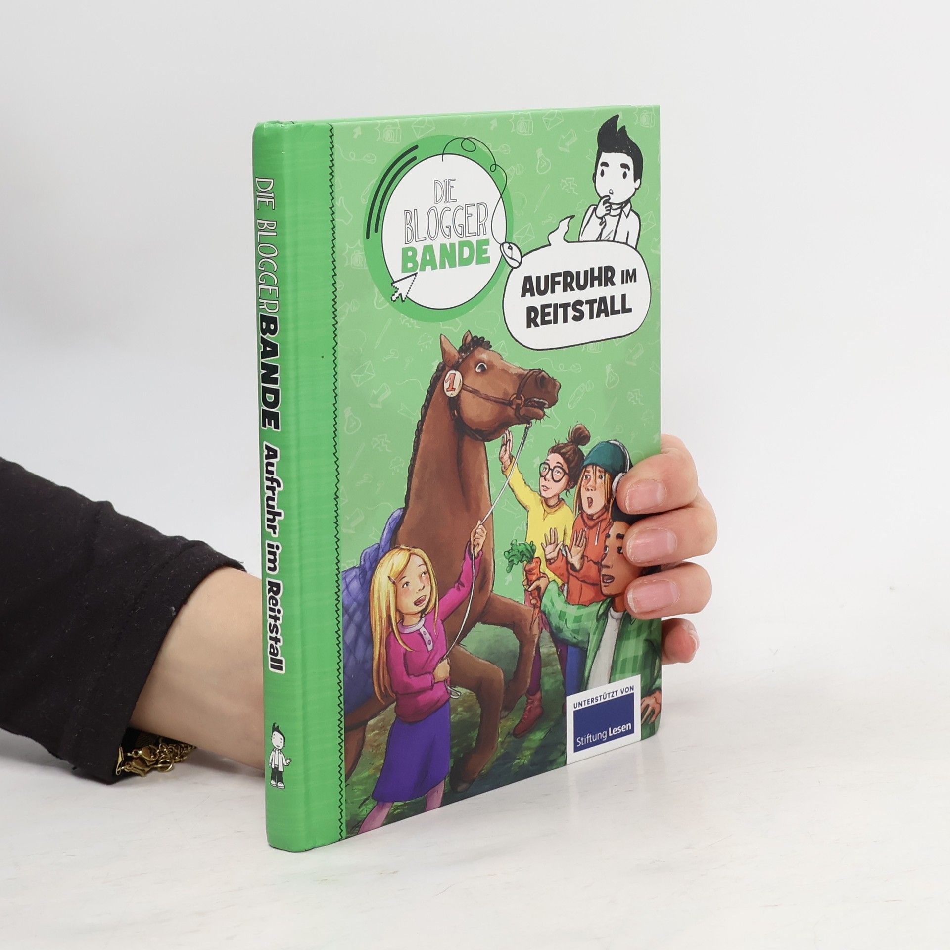 Anne Scheller Die Blogger Bande. Aufruhr im Reitstall