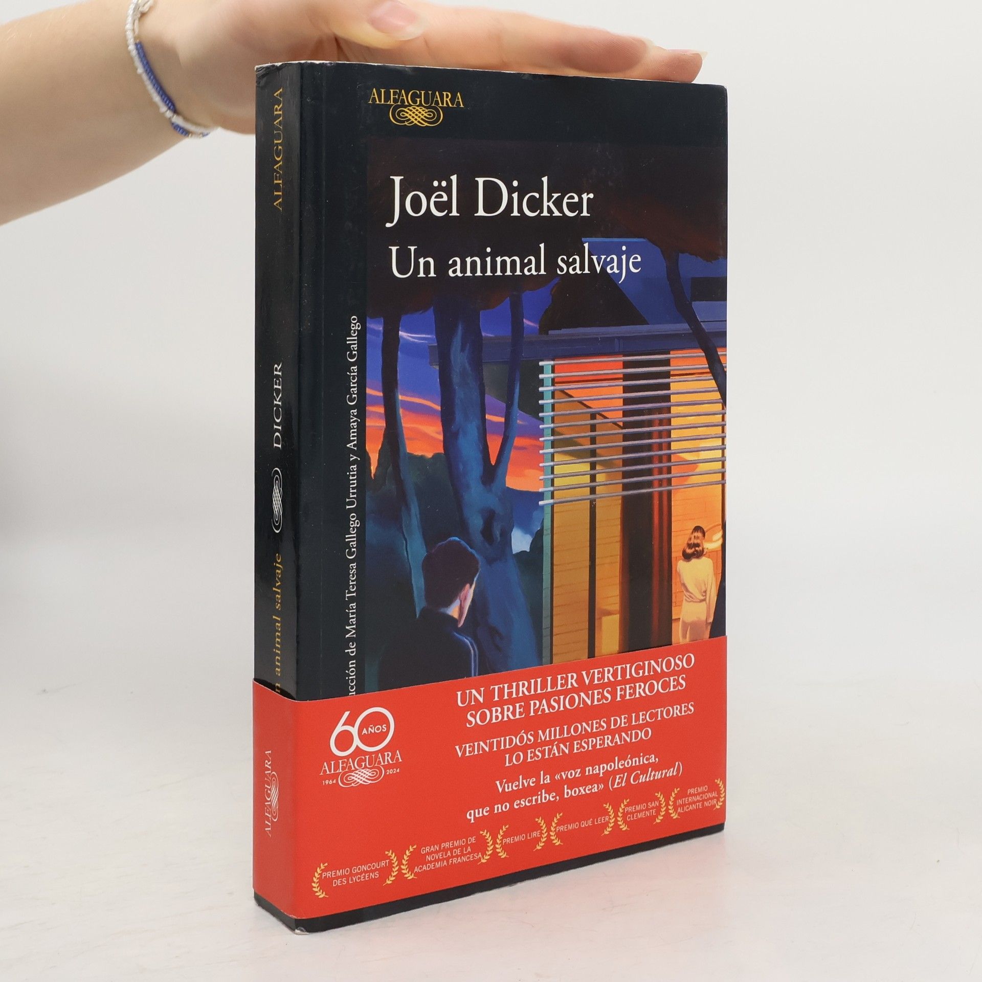 Joël Dicker Un animal salvaje