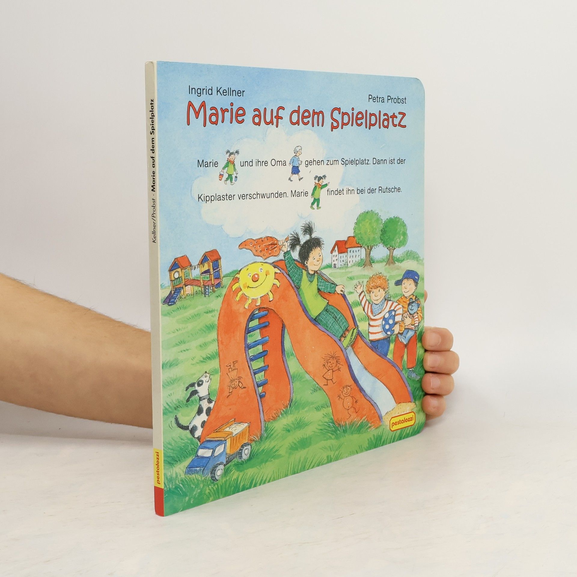 Ingrid Kellner Marie auf dem Spielplatz