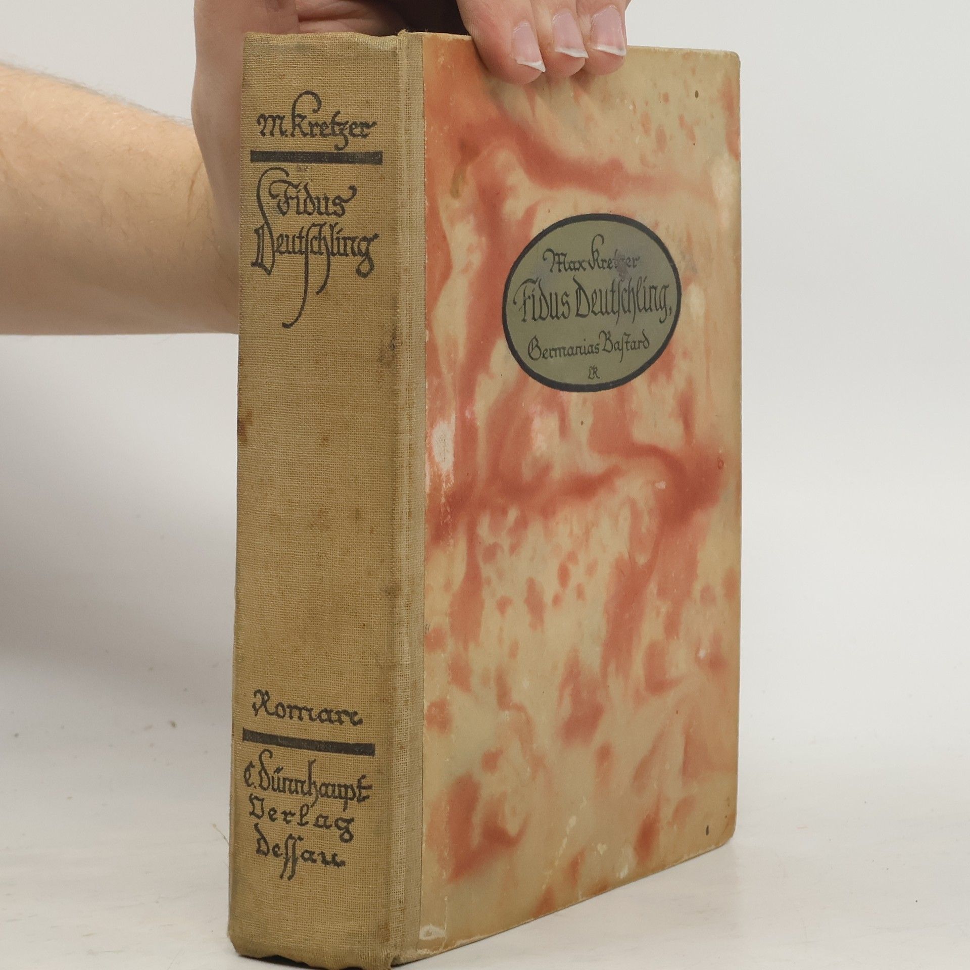 Max Rrezer Fidus Deutschling, Germanías Bastard