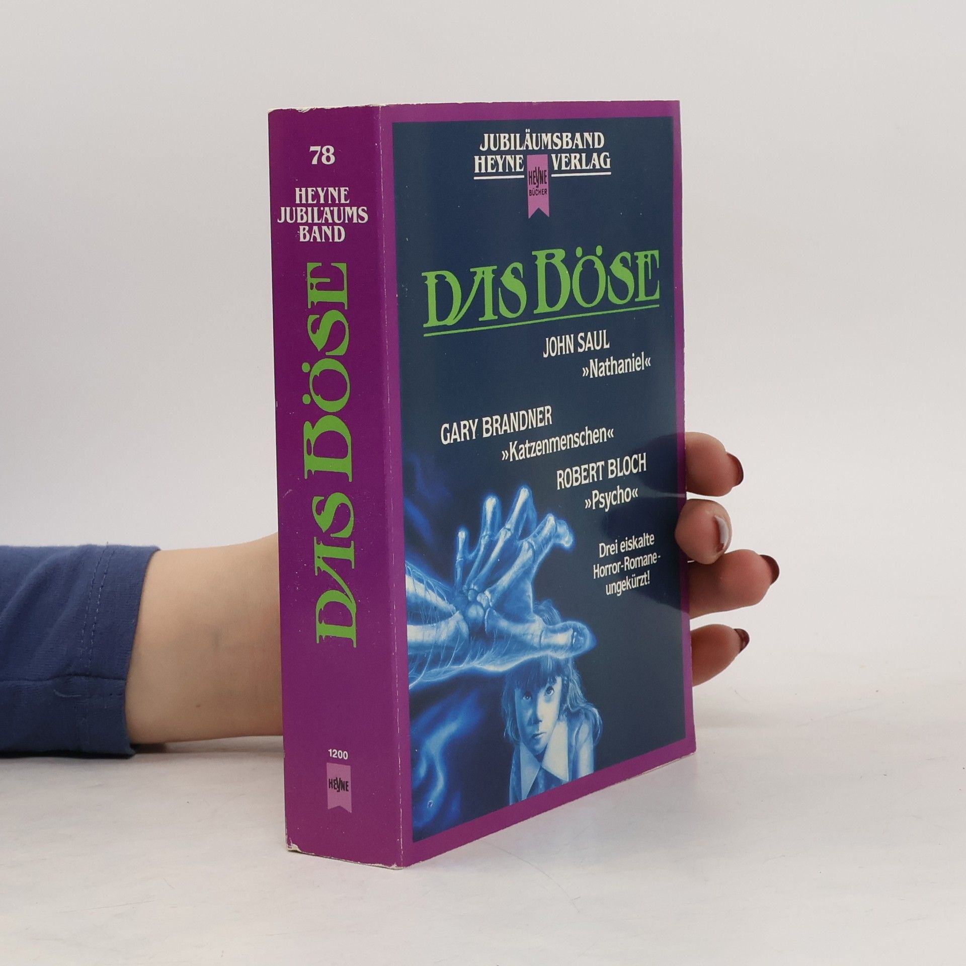 Das Böse. Nathaniel; Katzenmenschen; Psycho. 3 eiskalte Horror-Romane in 1 Bd.