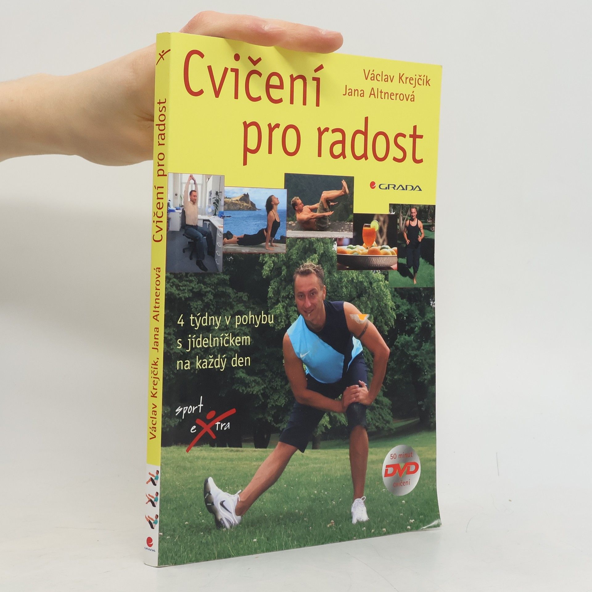 Václav Krejčík Cvičení pro radost, 4 týdny v pohybu s jídelníčkem na každý den