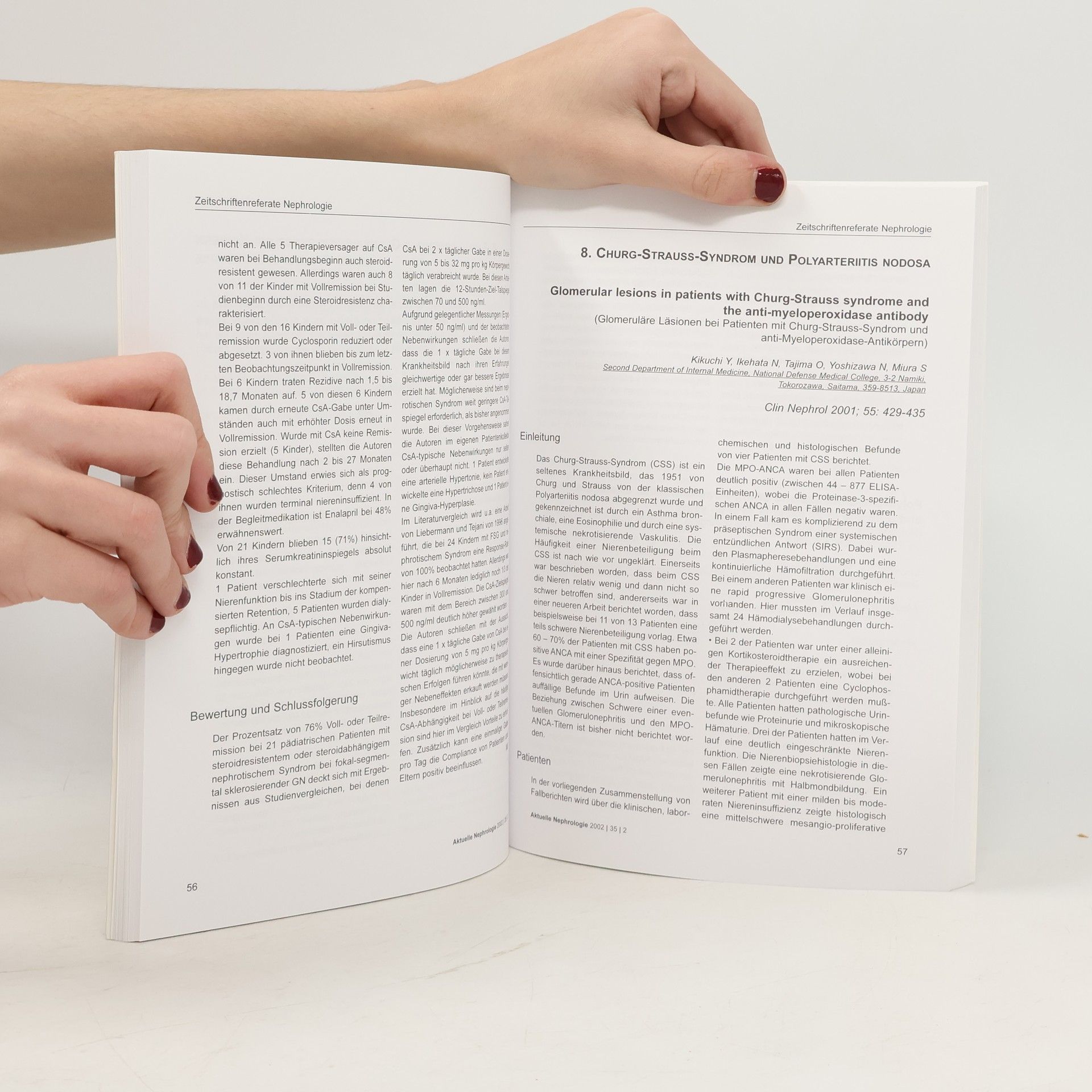 Autores varios Aktuelle Nephrologie 2/2002