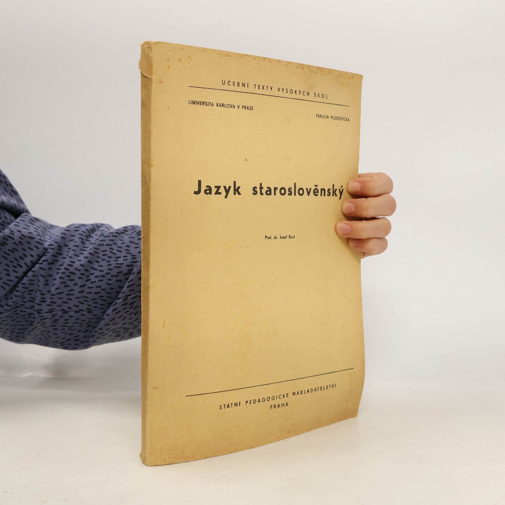 Kurz Josef Jazyk staroslověnský