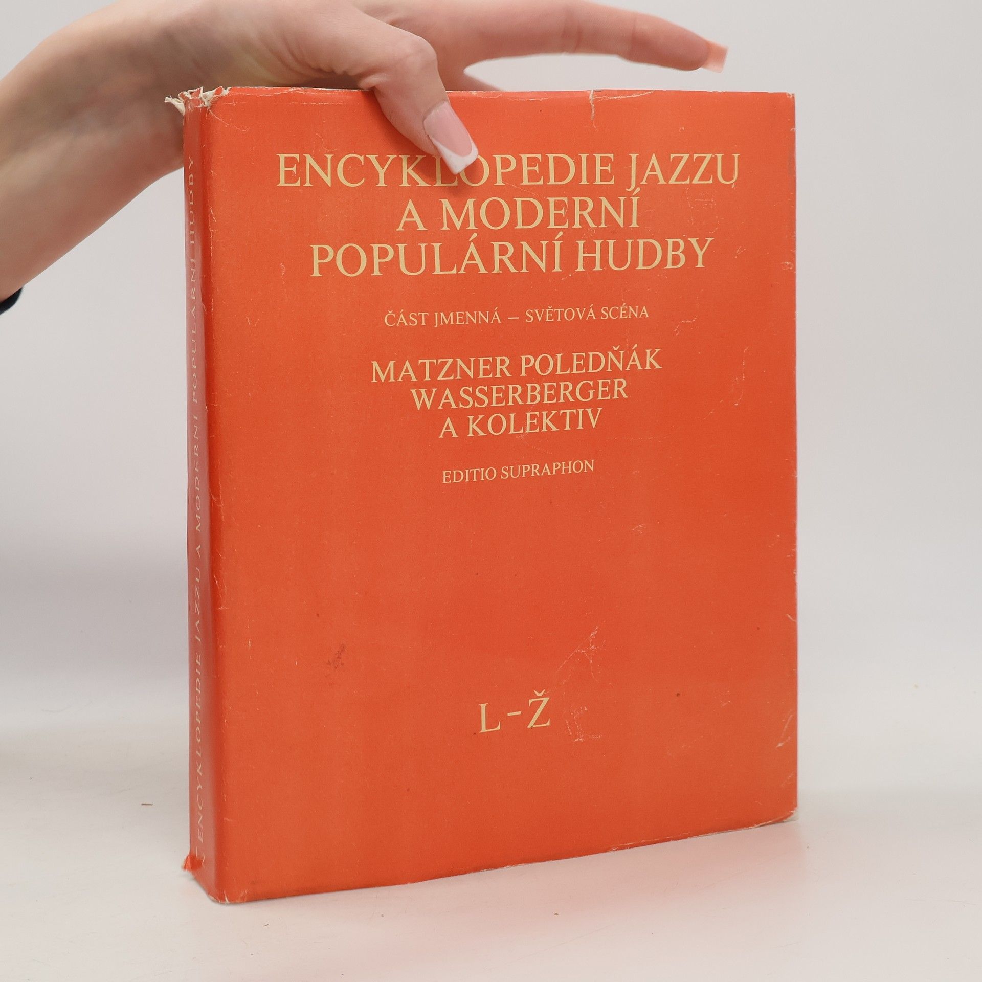 Autores varios Encyklopedie jazzu a moderní populární hudby II. L-Ž