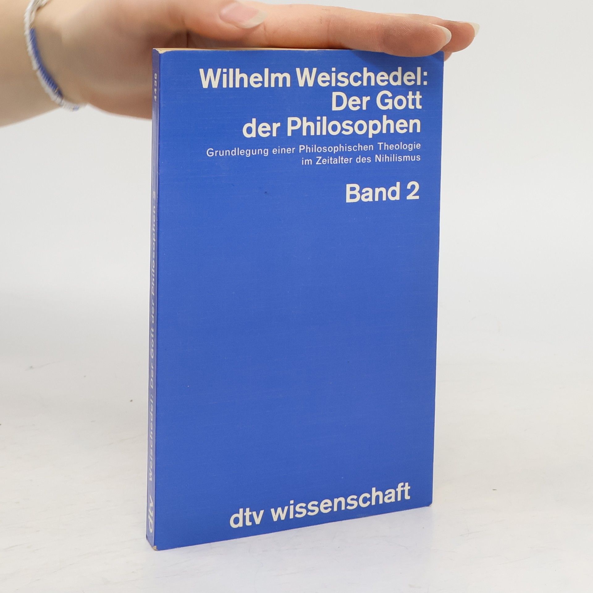 Wilhelm Weischedel Der Gott der Philosophen