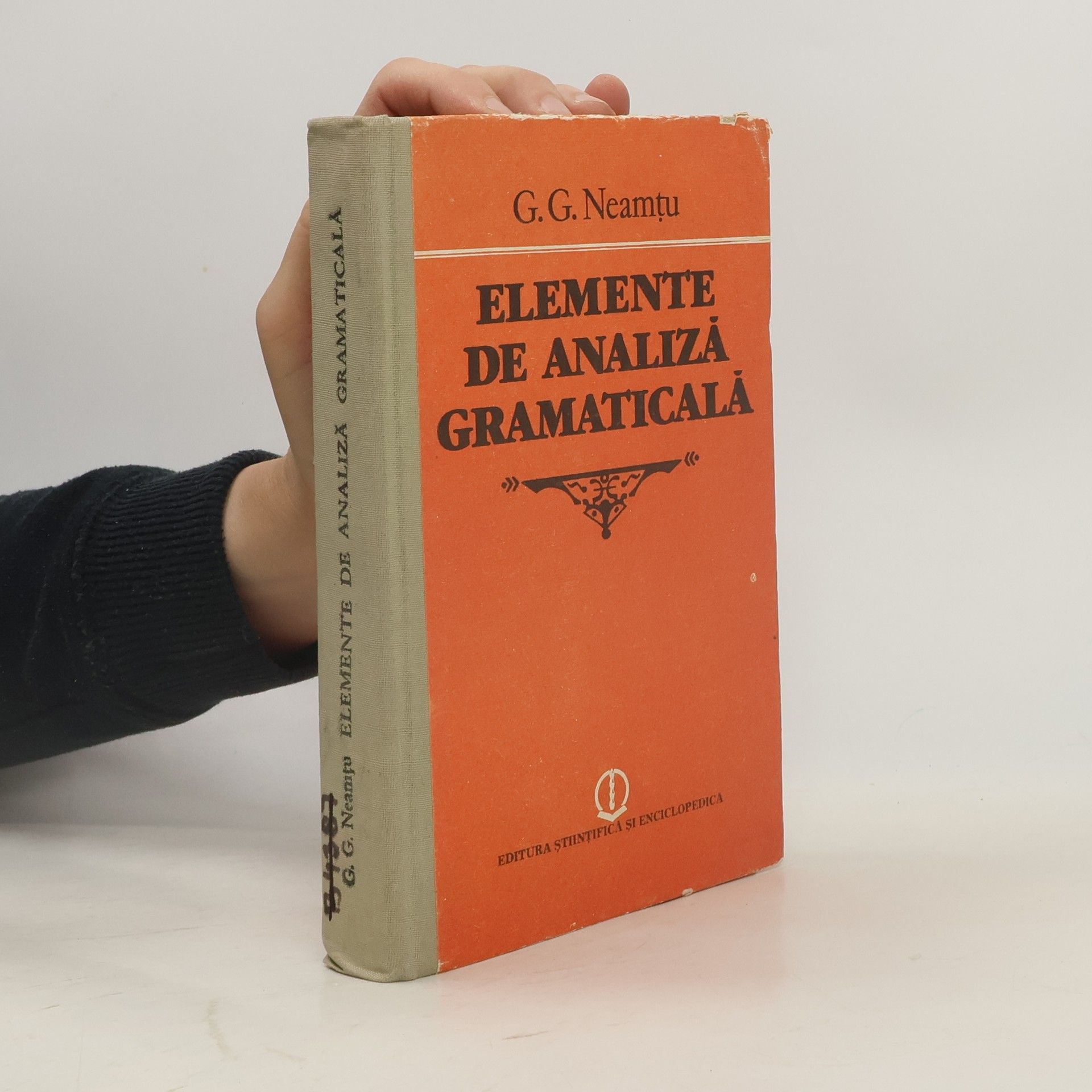 G. G. Neamțu Elemente de analiză grammaticală