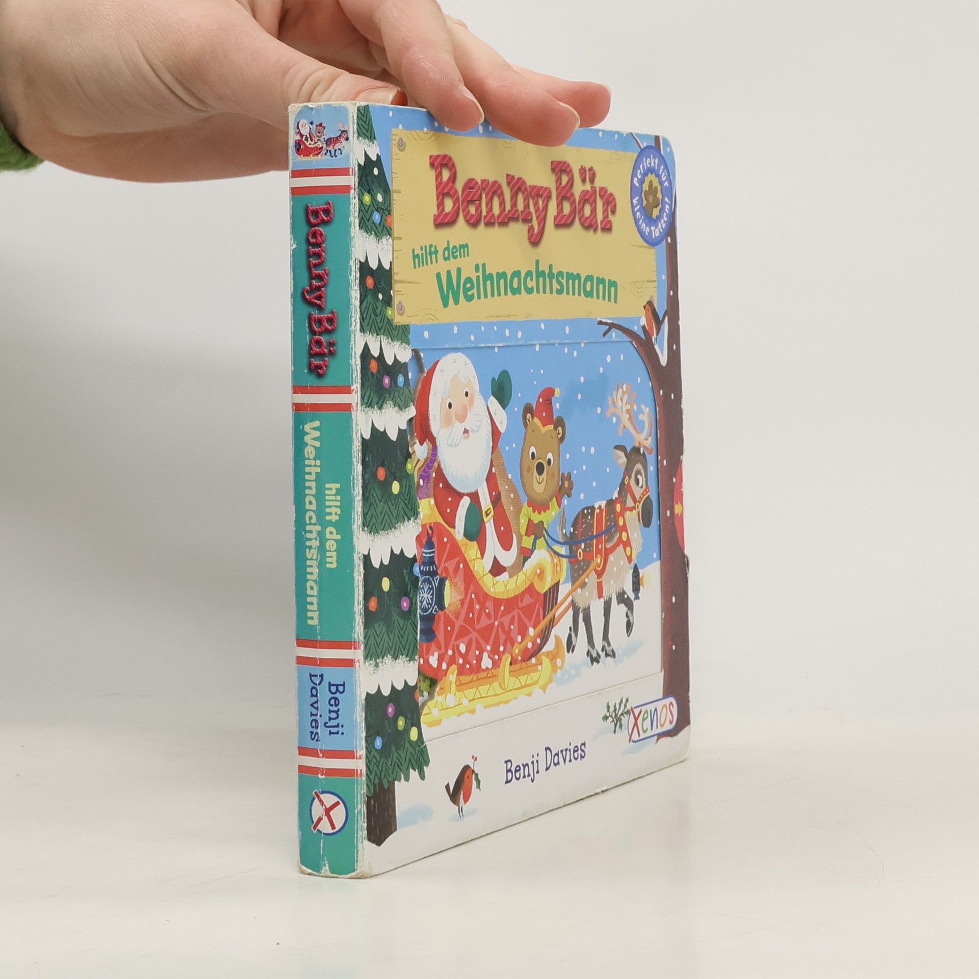 Benji Davies Benny Bär hilft dem Weihnachtsmann