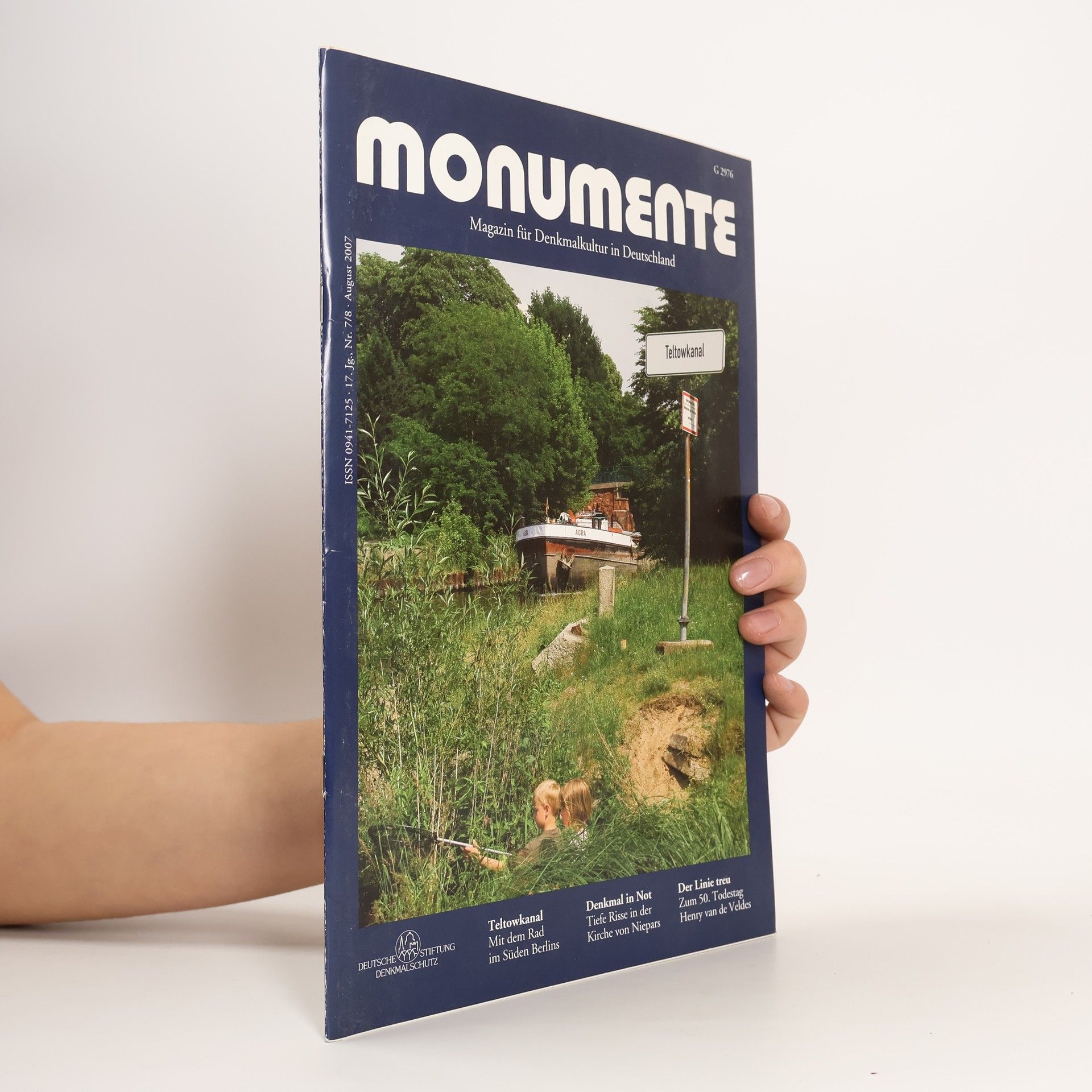 AA.VV. Monumente Nr. 7/8. August 2007
