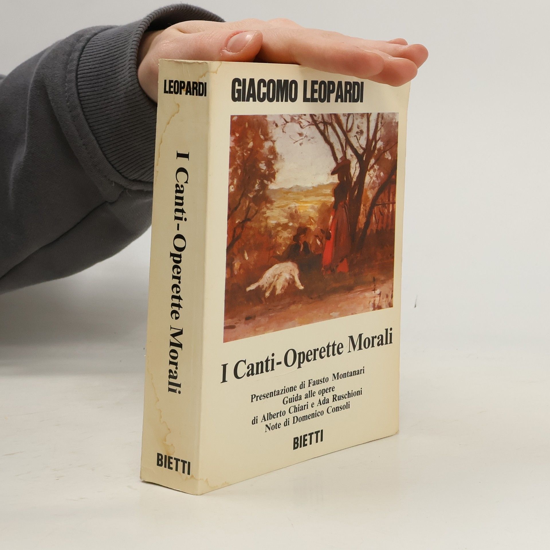 Giacomo Leopardi I Canti Operette Morali