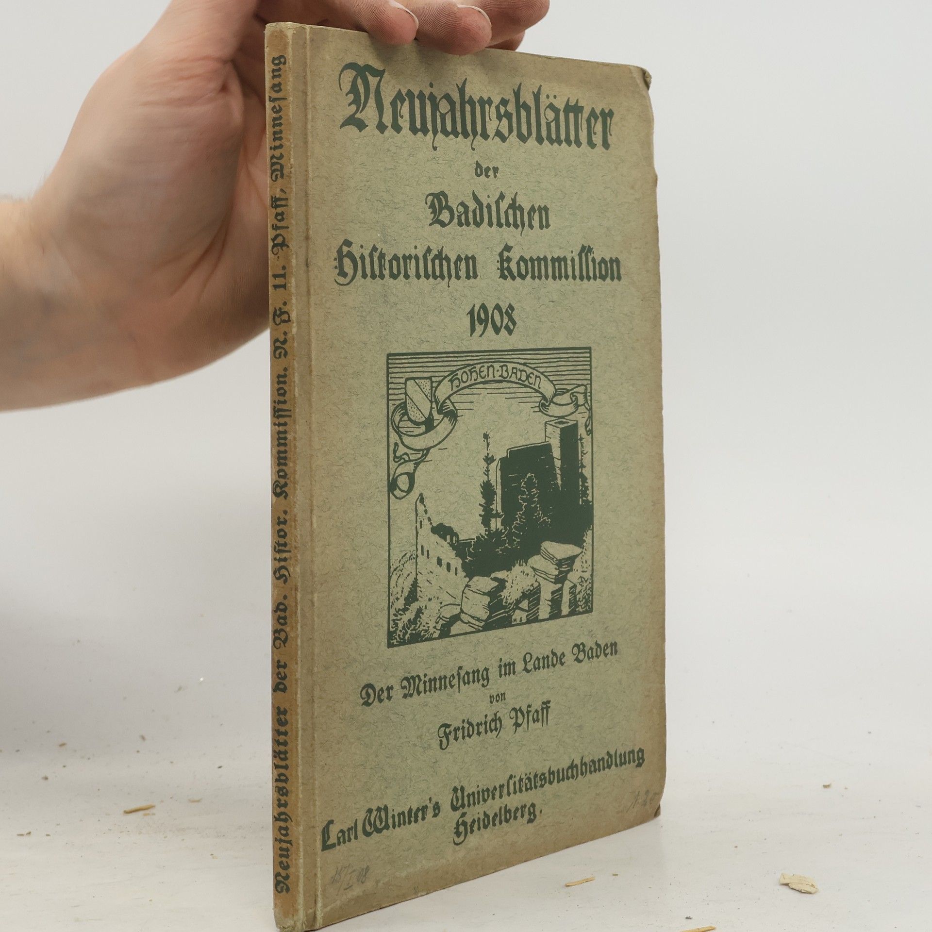 Der Minnesang im Lande Baden