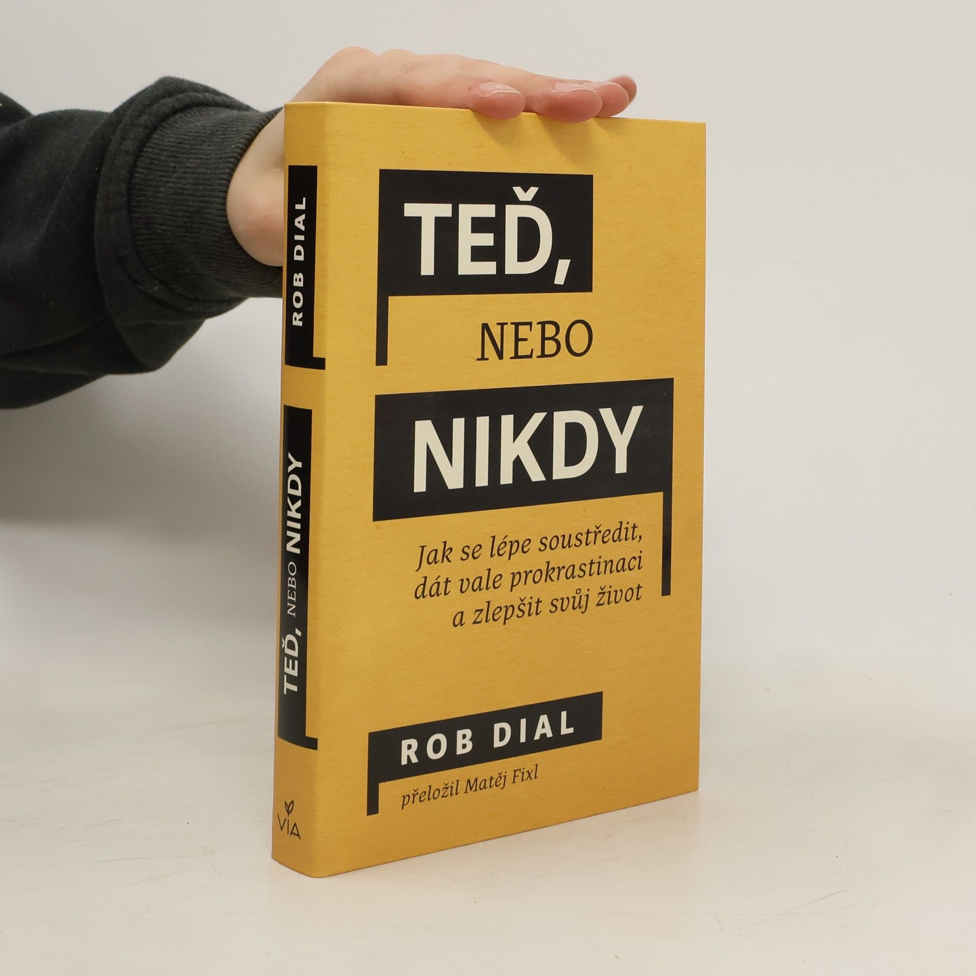 Rob Dial Teď nebo nikdy : jak se lépe soustředit, dát vale prokrastinaci a zlepšit svůj život