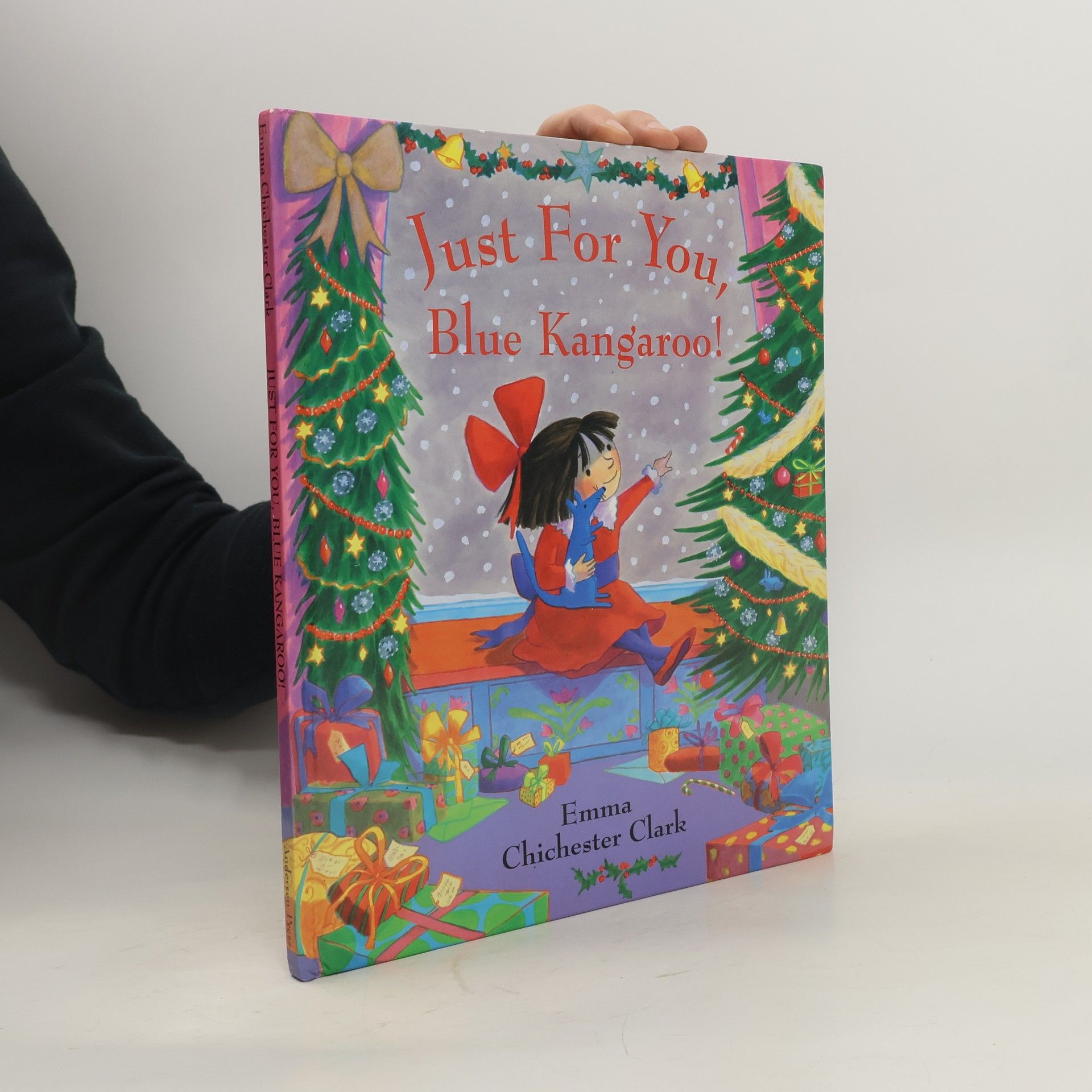 Emma Chichester Clark Just for You, Blue Kangaroo