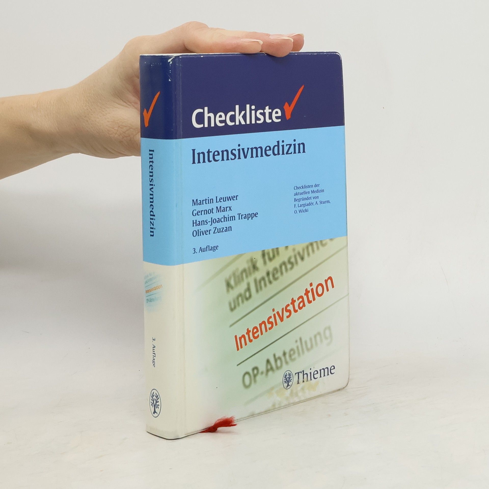 Martin Leuwer Checkliste Intensivmedizin