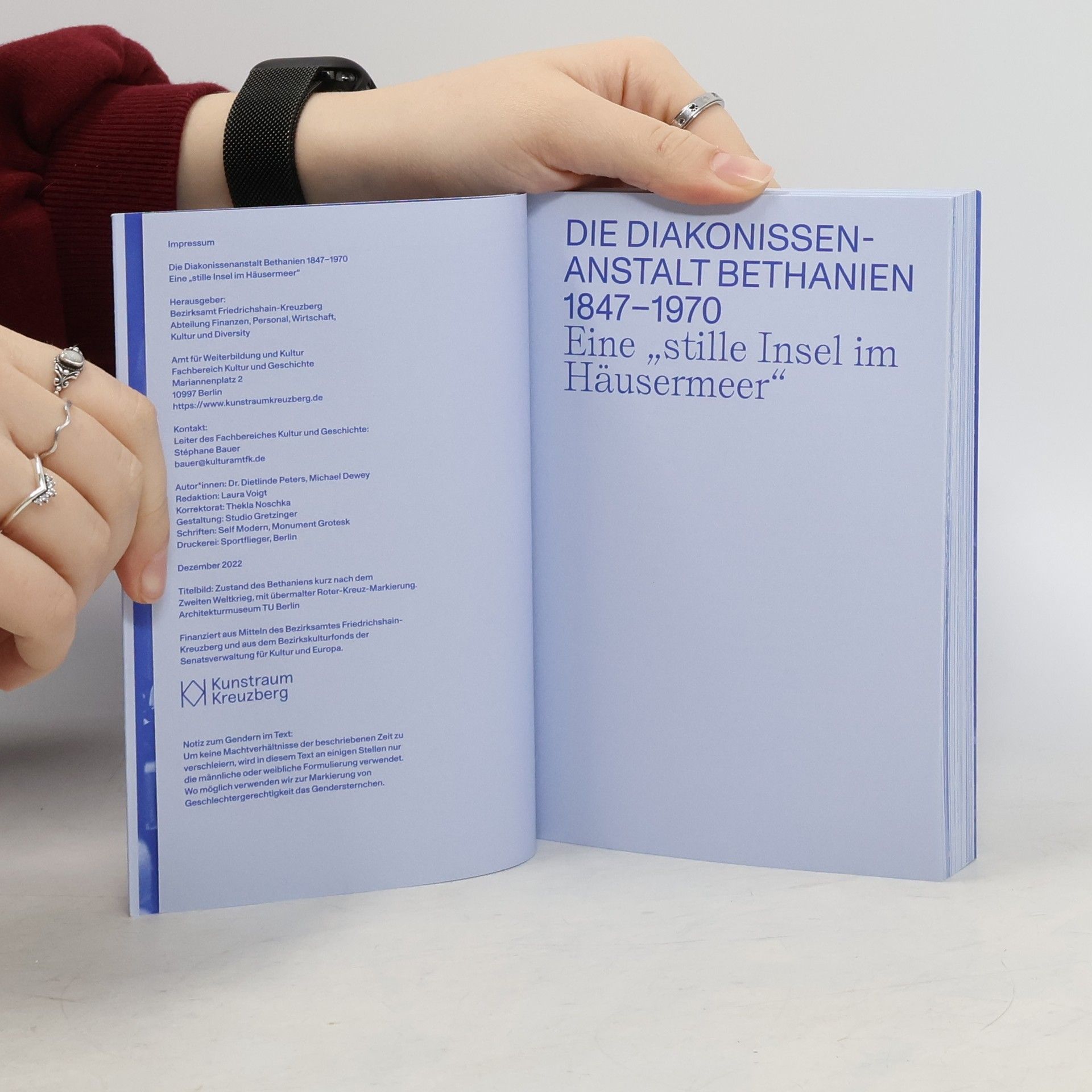 Autorenkollektiv Die diakonissenanstalt bethanien 1847-1970