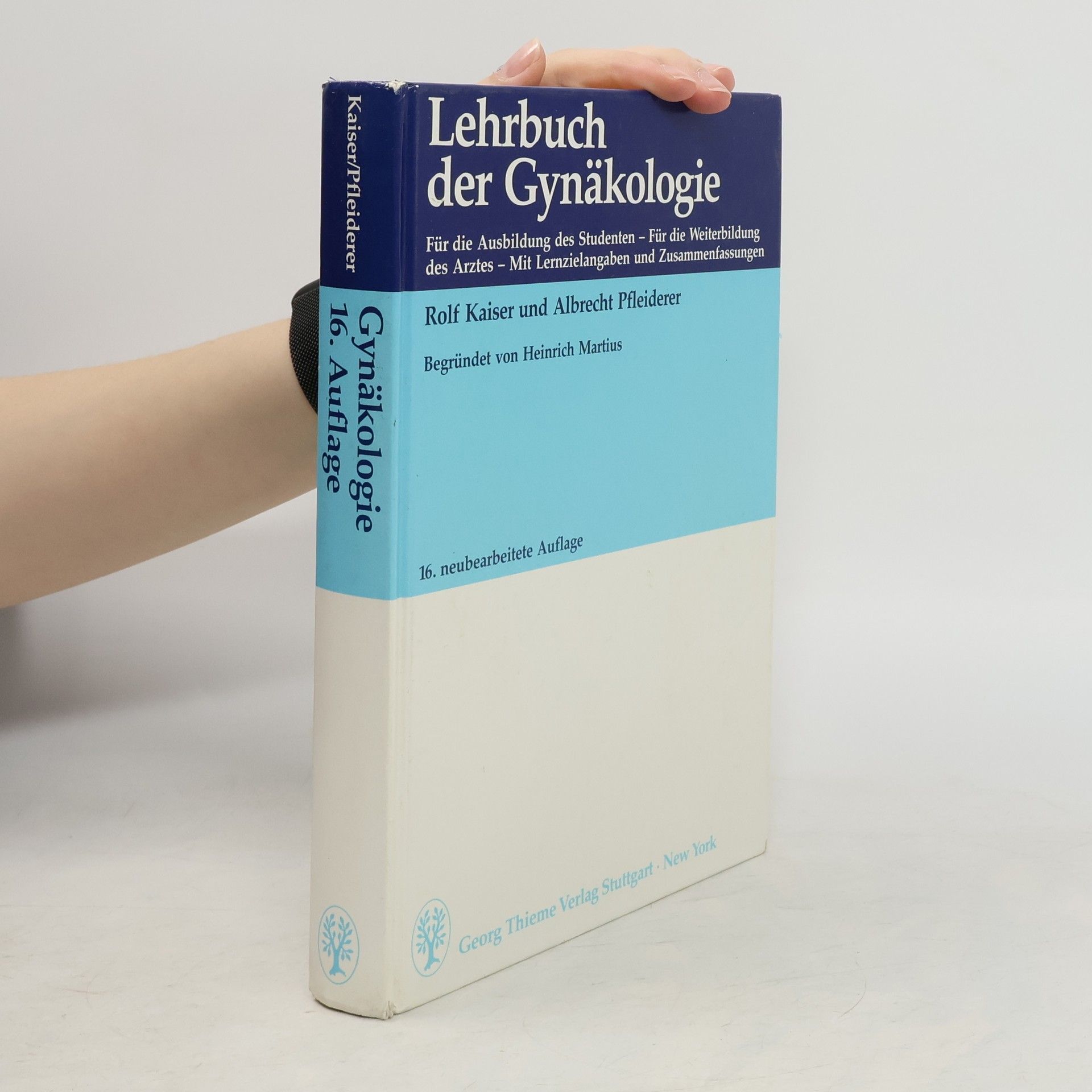 Rolf Kaiser Lehrbuch der Gynäkologie