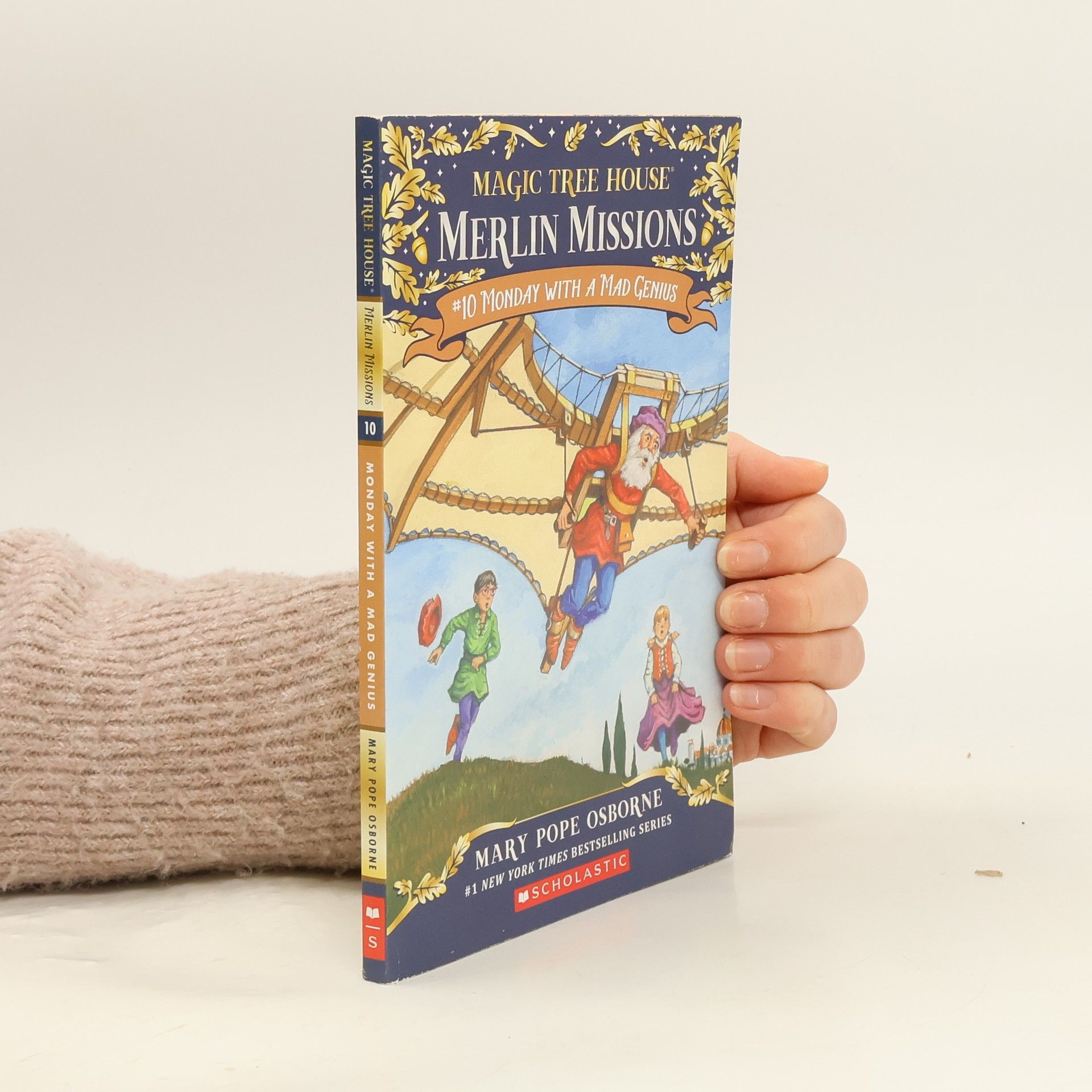 Mary Pope Osborne Magic Tree House Merlin Missions - 10: Monday with a Mad Genius