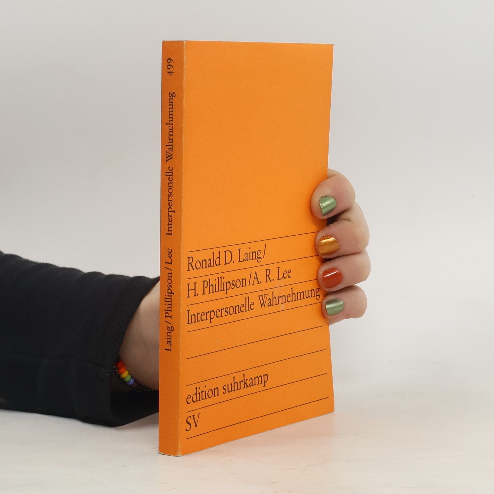 Edition Suhrkamp - 499: Interpersonelle Wahrnehmung