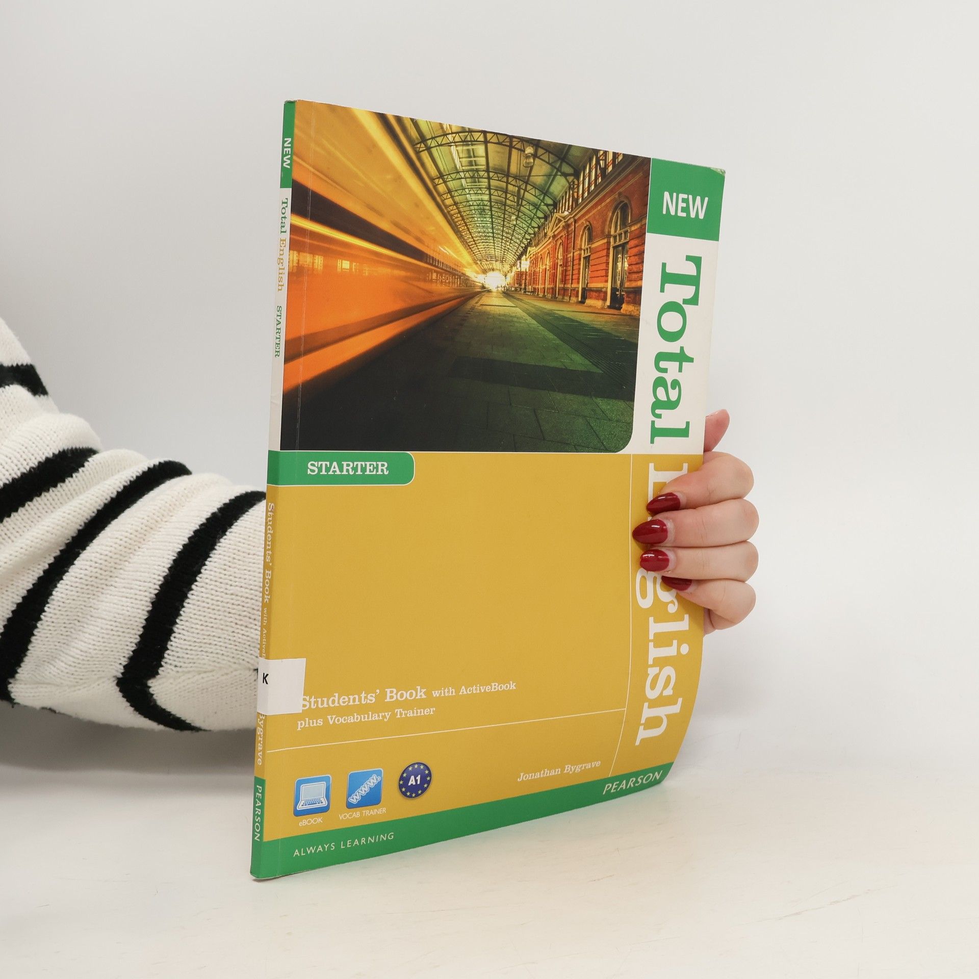 Jonathan Bygrave New Total English Starter - Students Book with ActiveBook plus Vocabulary Trainer