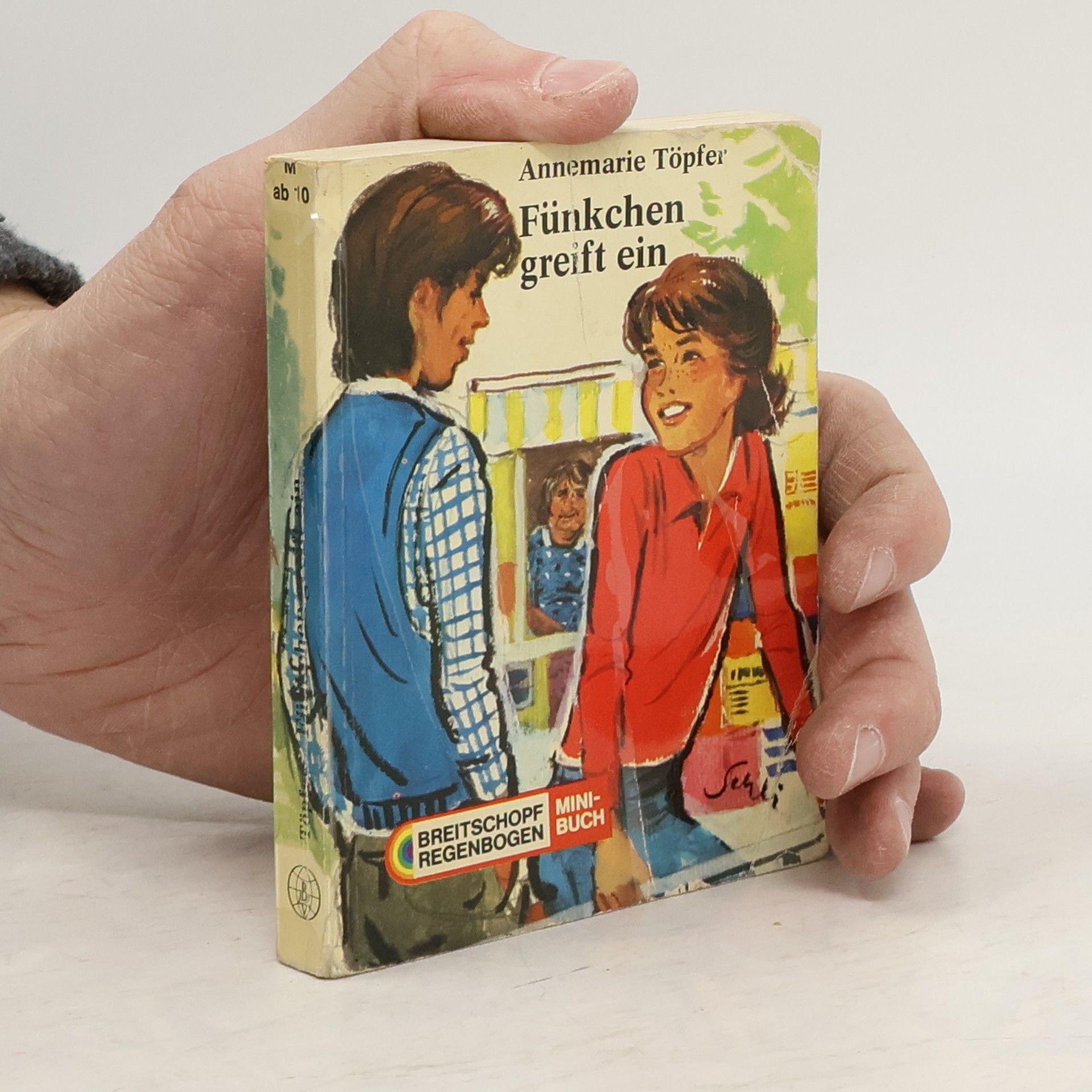 Annemarie Töpfer Regenbogen Mini-Buch: Fünkchen greift ein