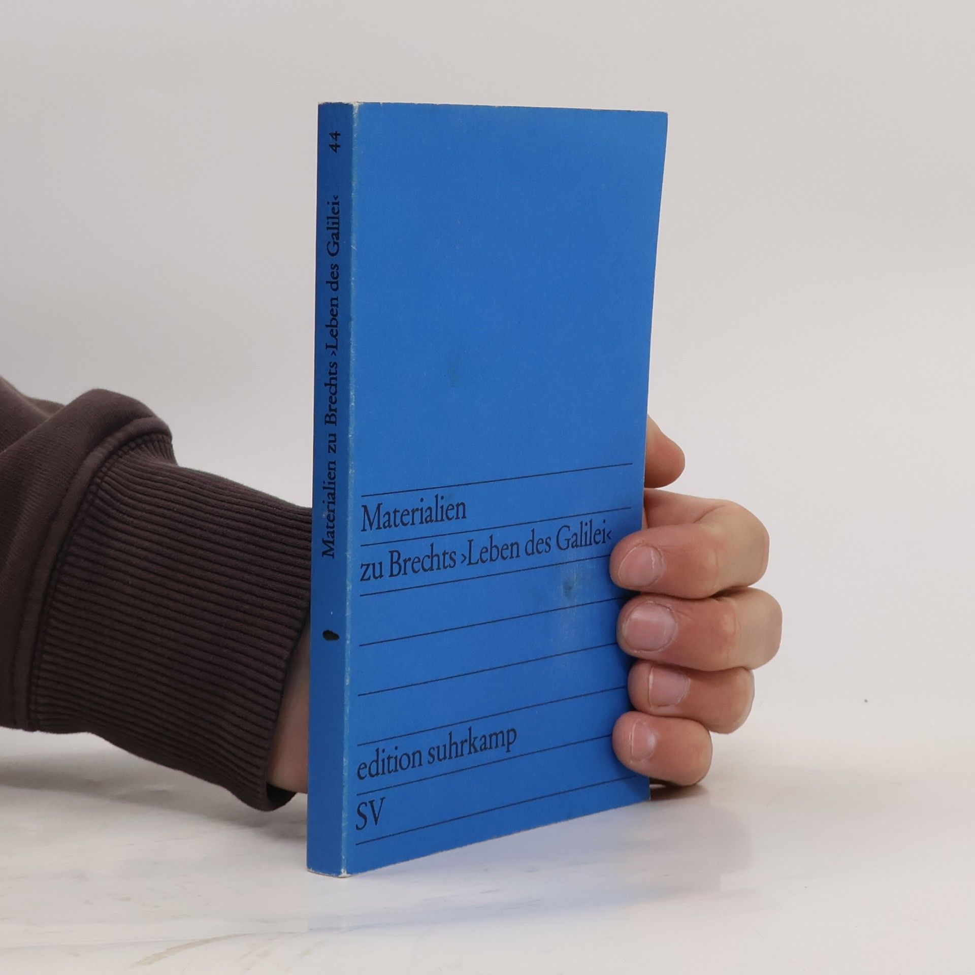 Materialien zu Brechts "Leben des Galilei".