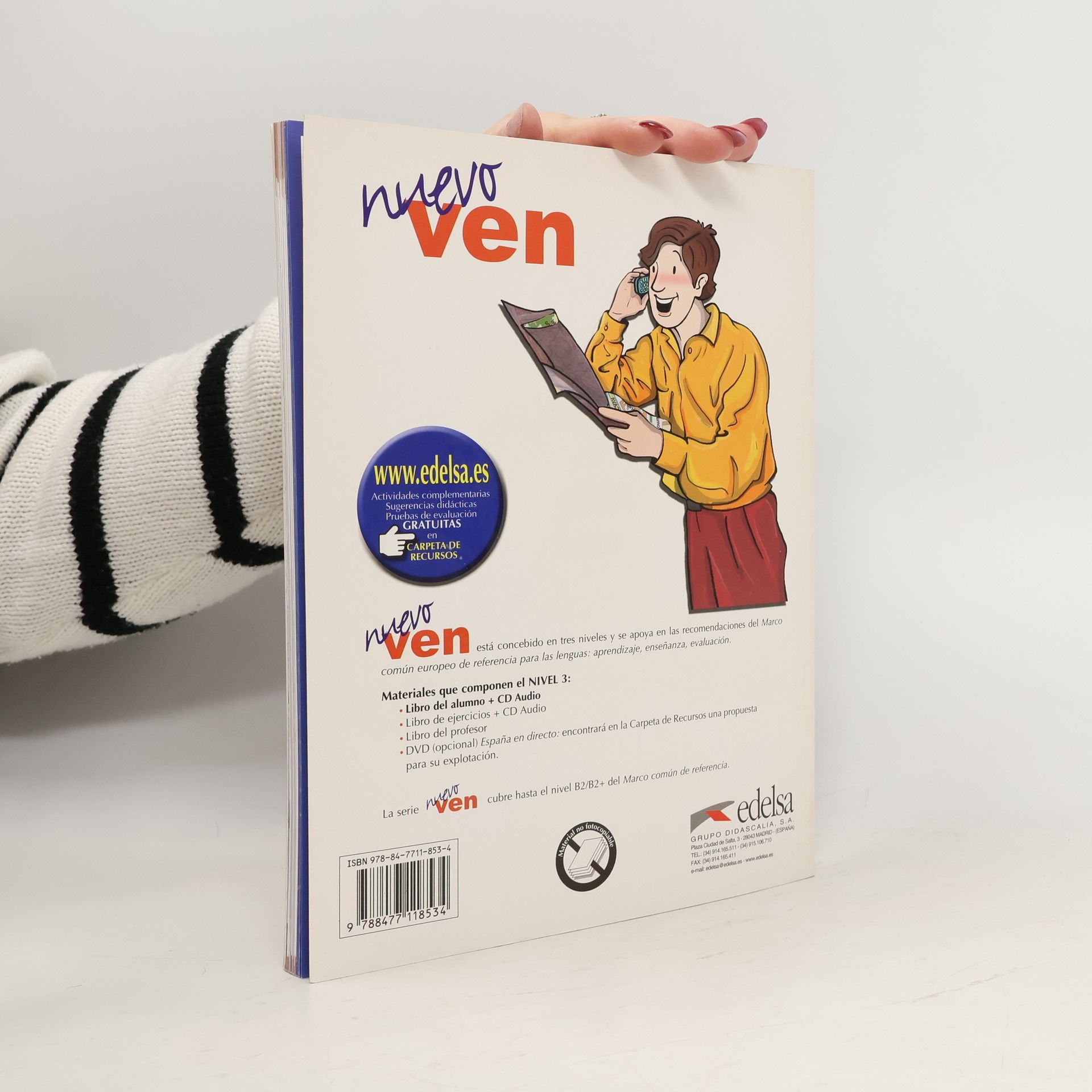 Fernando Marín Arrese Nuevo Ven 3 : Libro del alumno