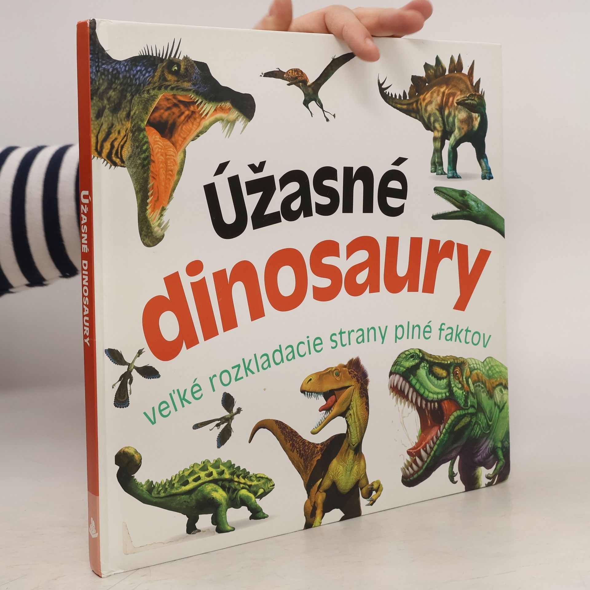 Kolektív autorov Úžasné dinosaury: veľké rozkladacie strany plné faktov