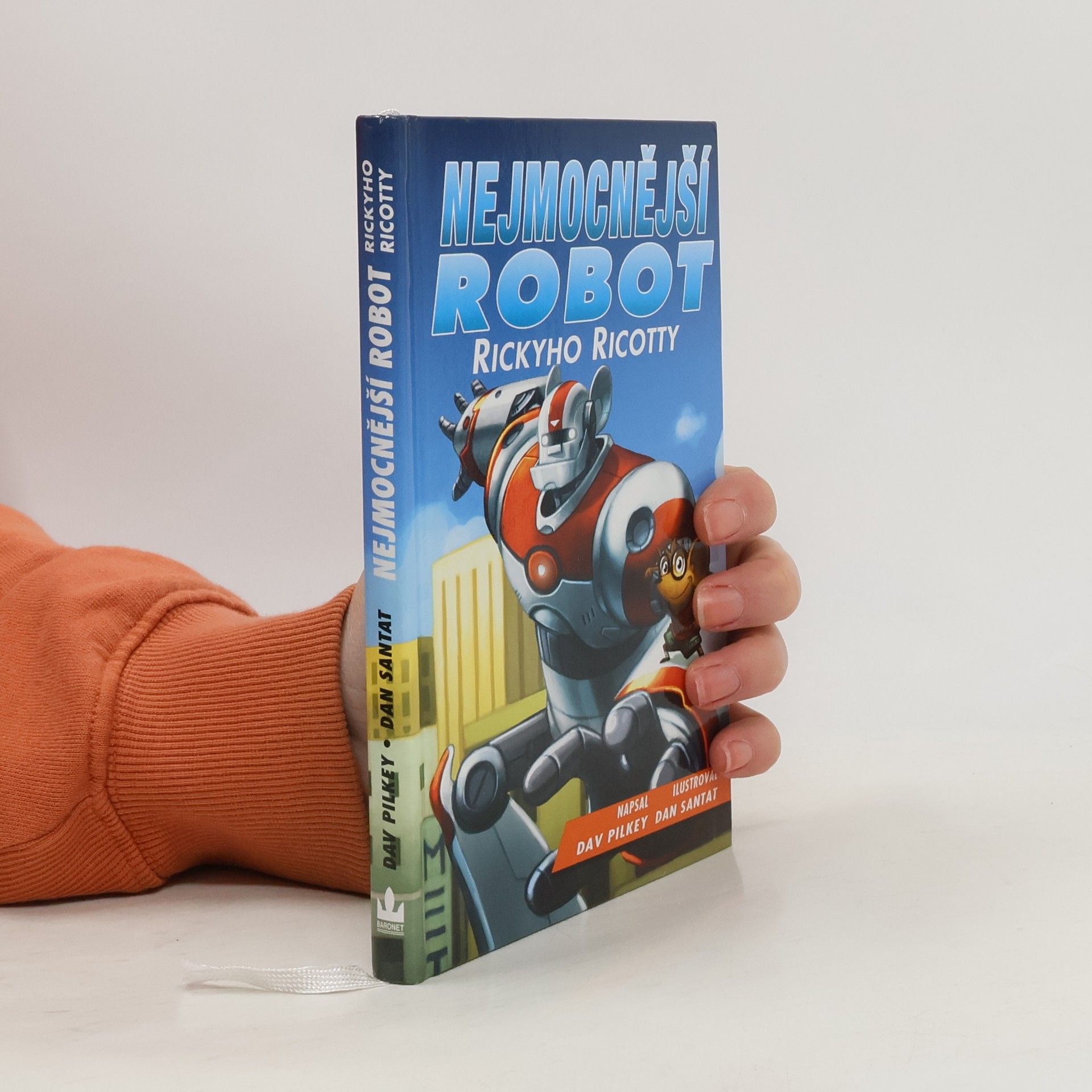 Dav Pilkey Nejmocnější robot Rickyho Ricotty