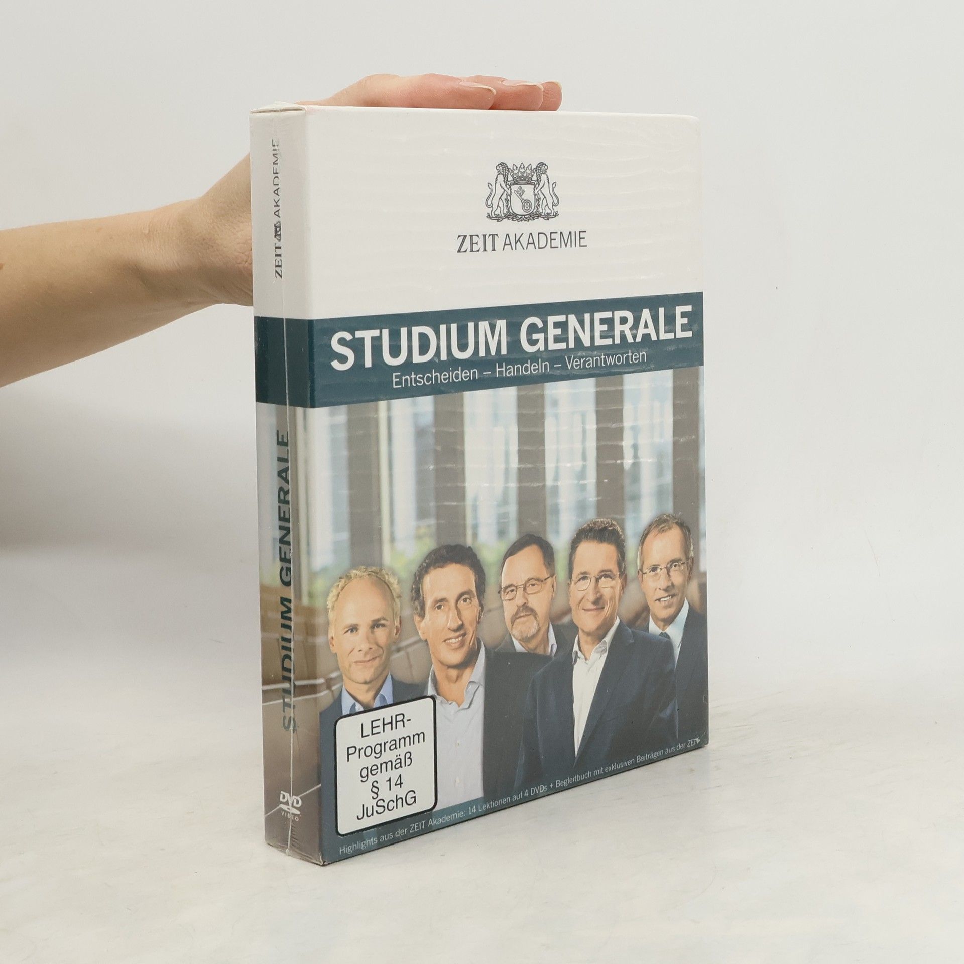 Various authors ZEIT Akademie Studium Generale, 4 DVDs + Begleitbuch
