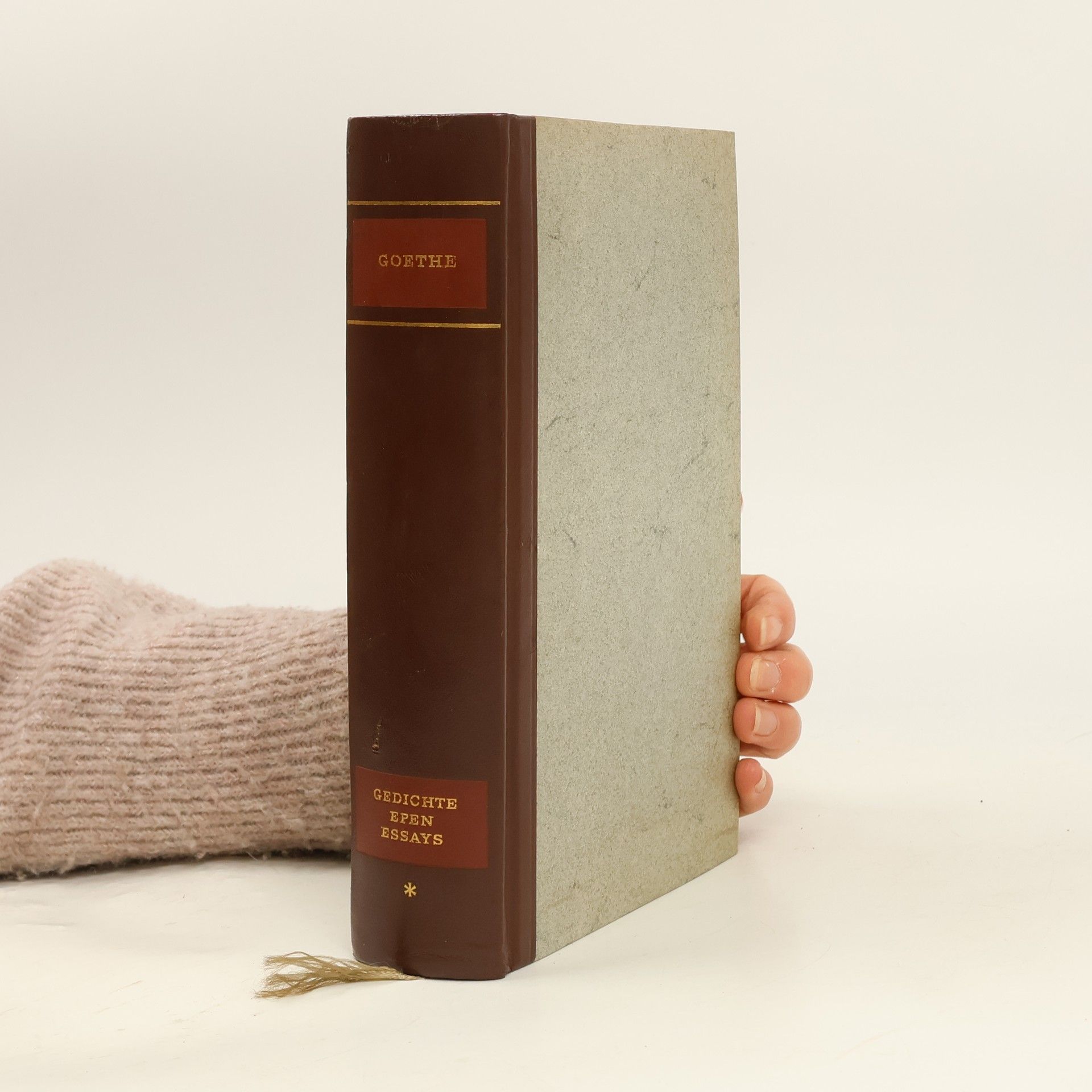 Johann Wolfgang von Goethe Gesammelte Werke I. Gedichte. Epen. Essays