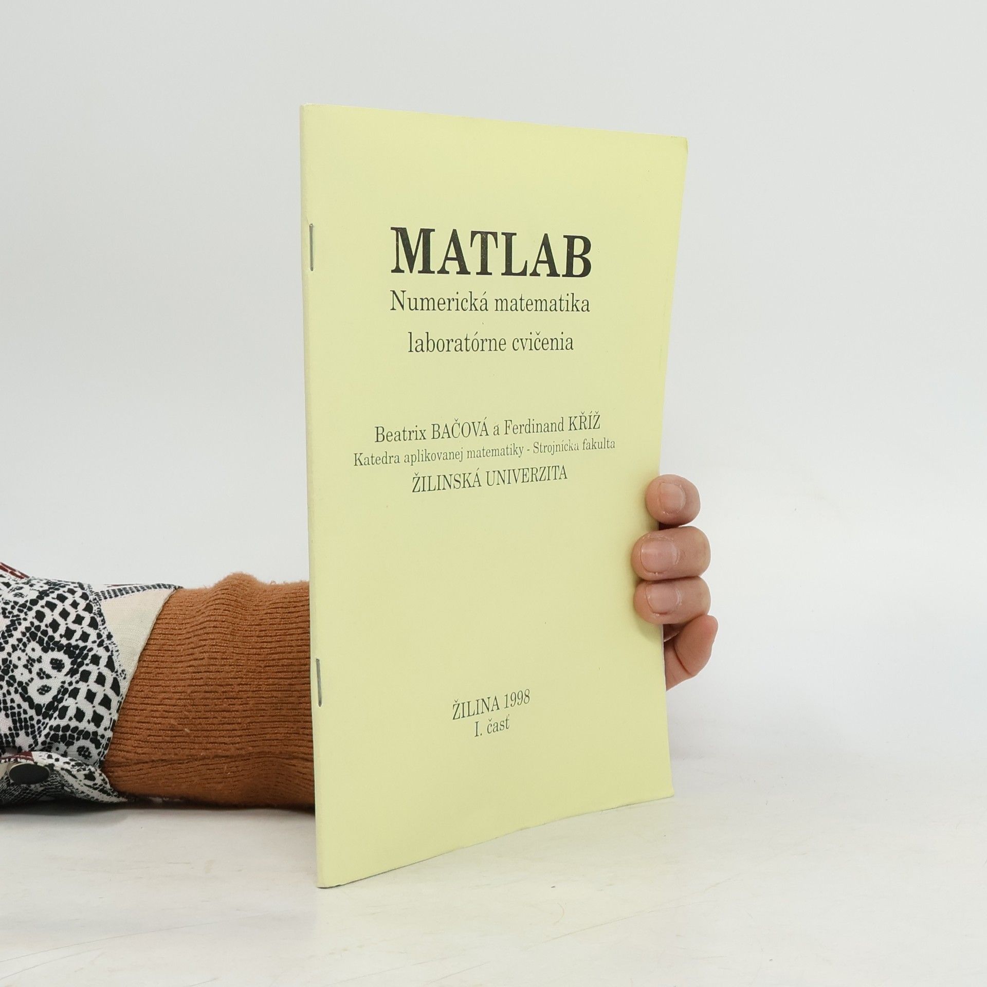 Beatrix Bačová MATLAB