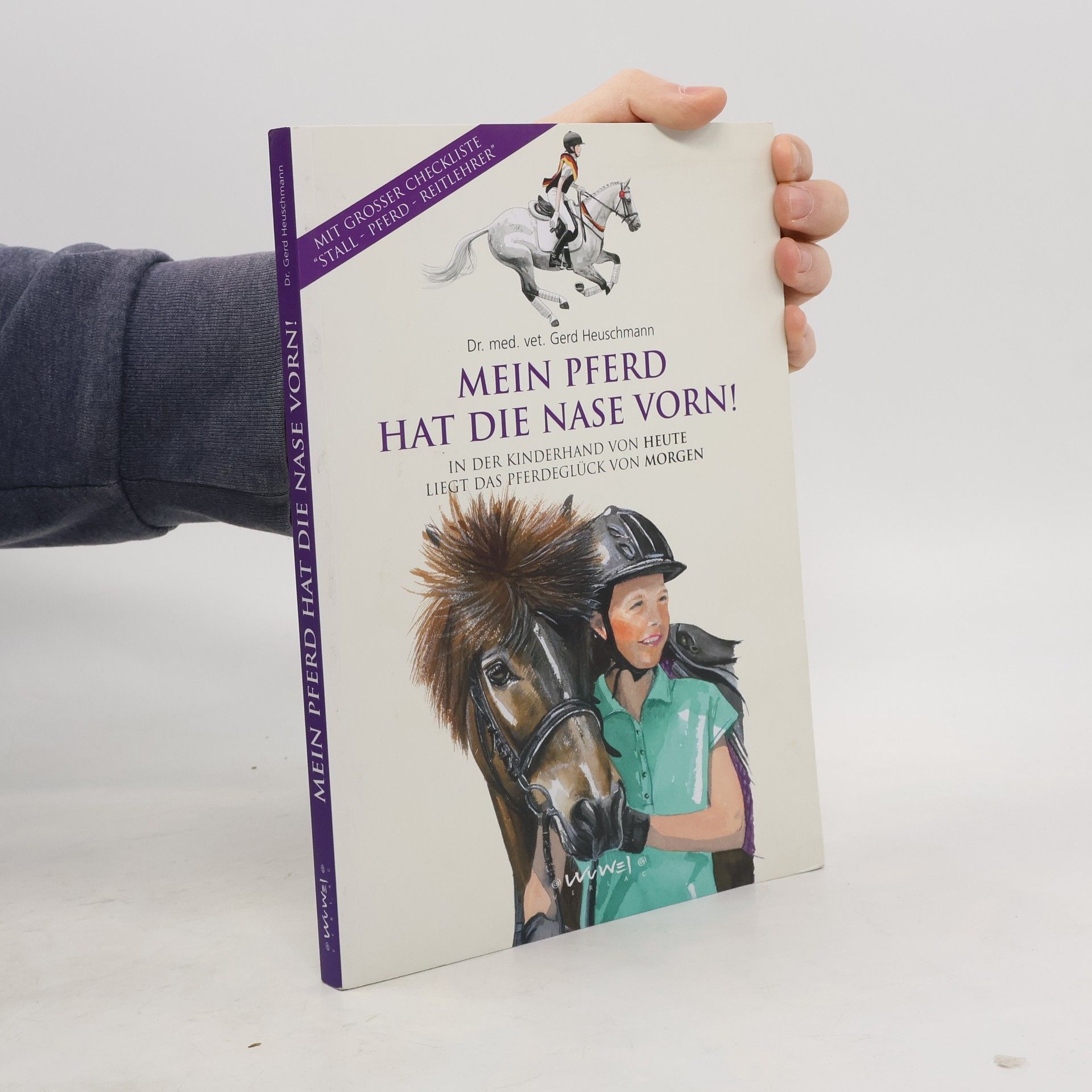 Mein Pferd hat die Nase vorn!