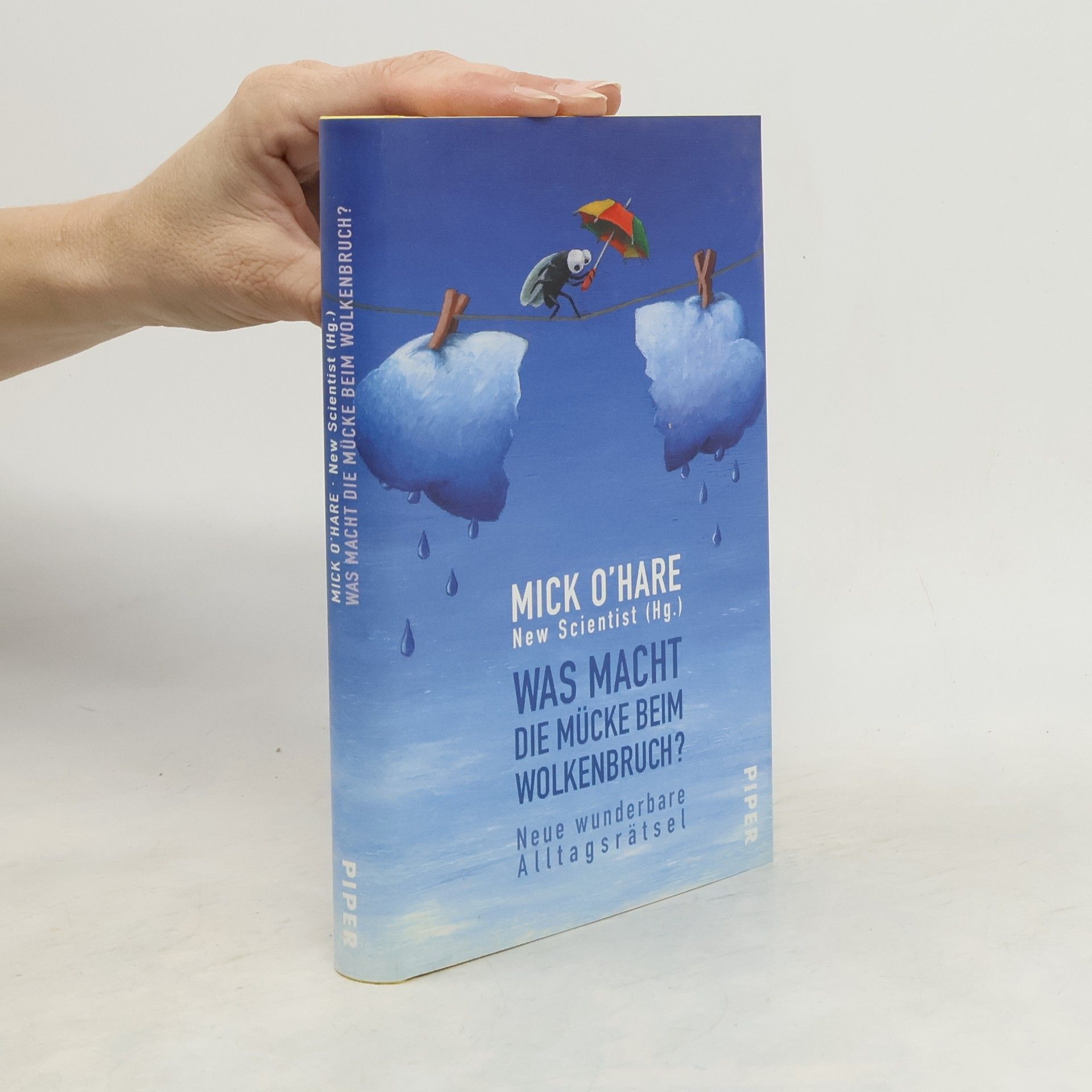 Was macht die Mücke beim Wolkenbruch?