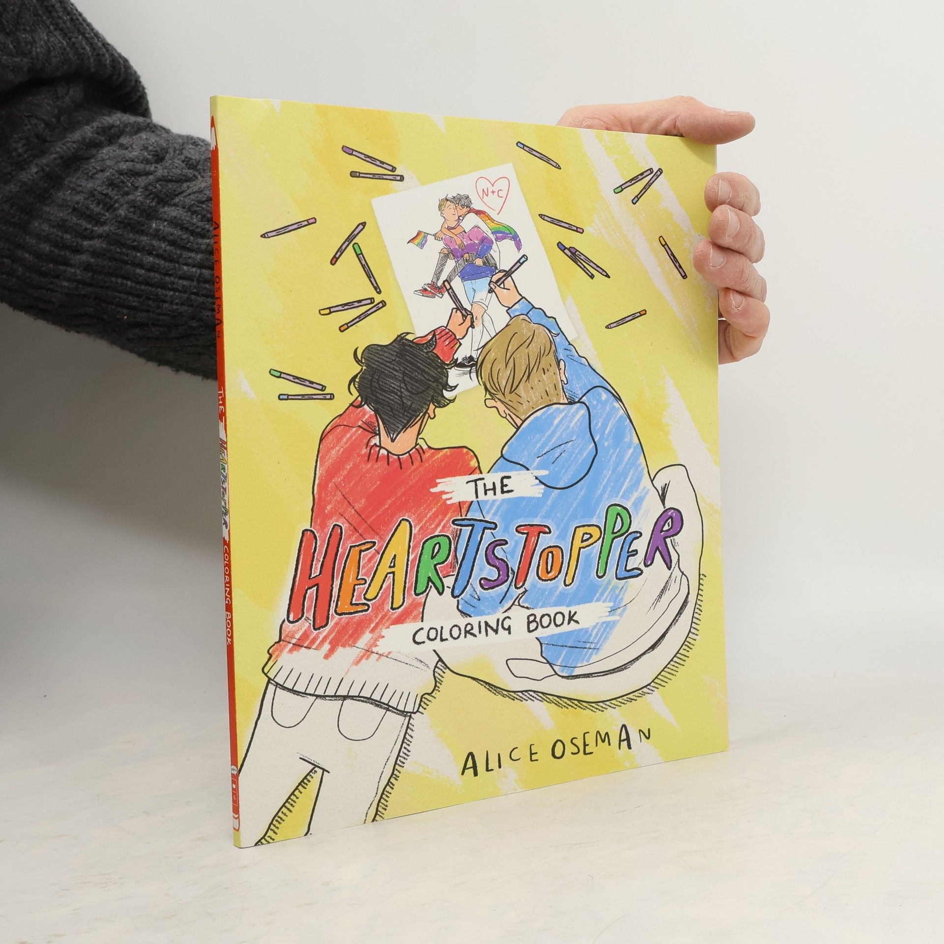 Alice Oseman The Official Heartstopper Coloring Book