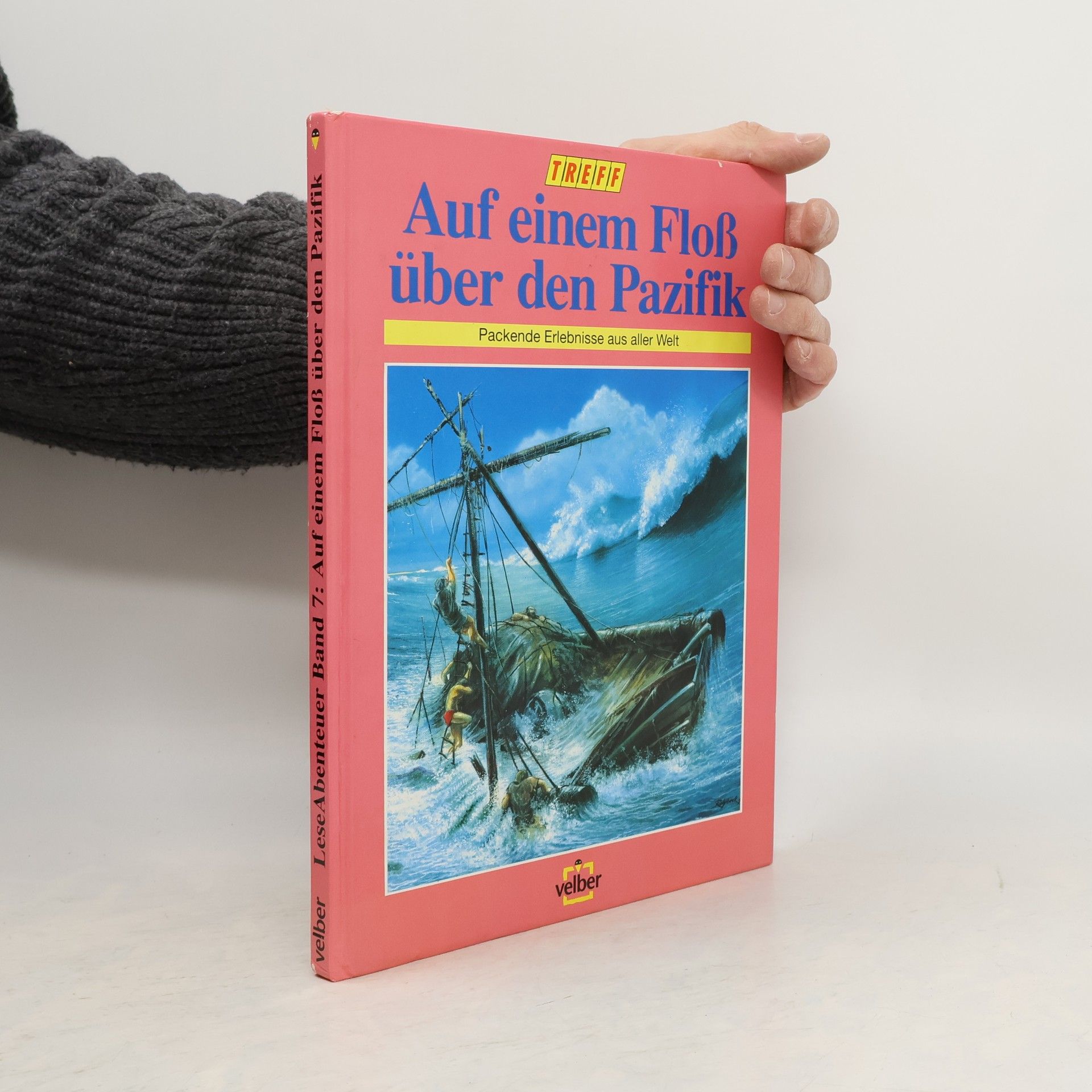 Klaus Ruhl Auf einem Floß über den Pazifik