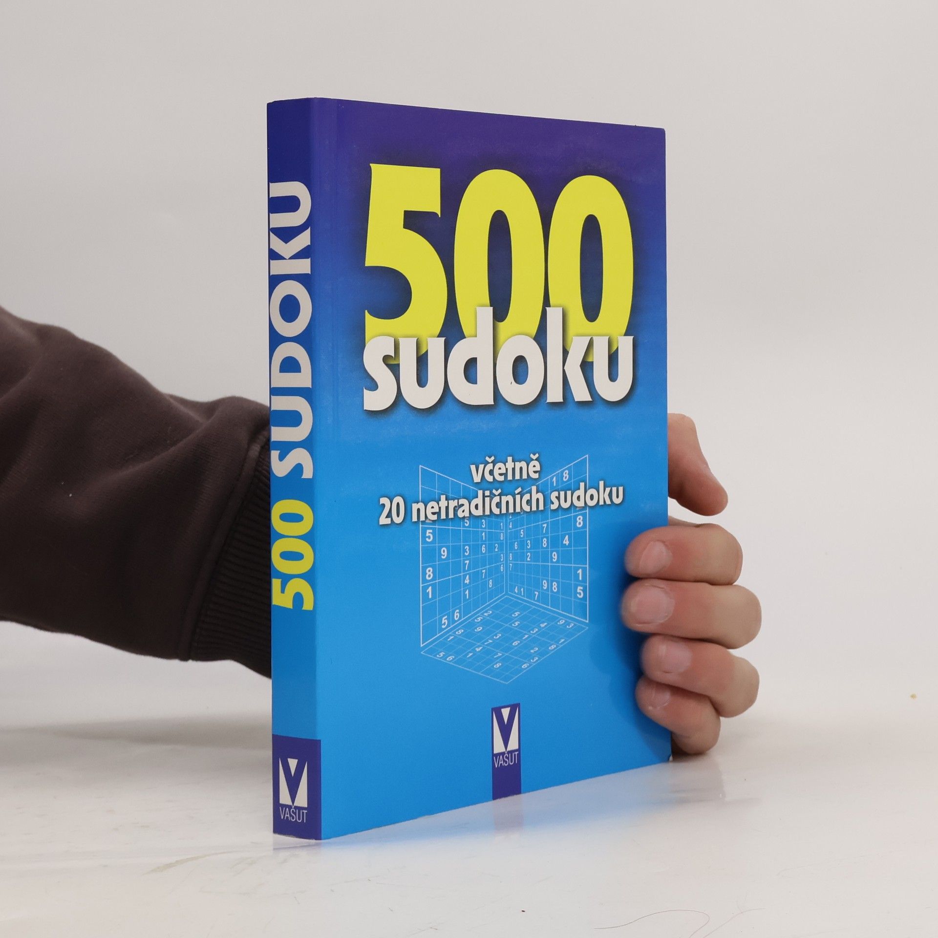 Collectif d'auteurs 500 sudoku - 6 stupňů obtížností včetně 20 netradičních sudoku (modrá)