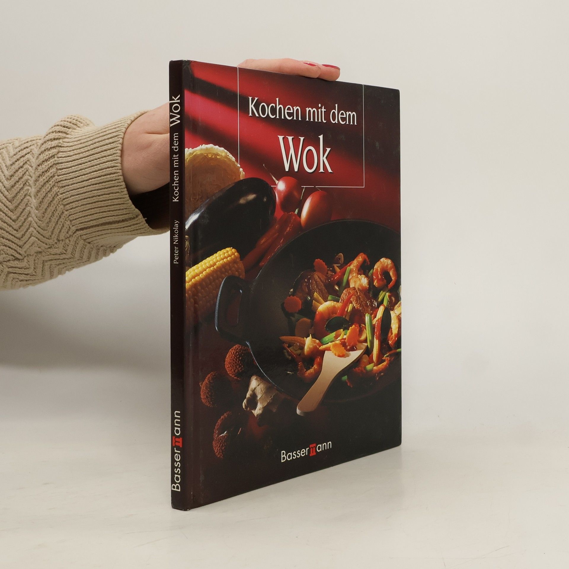 Peter Nikolay Kochen mit dem Wok