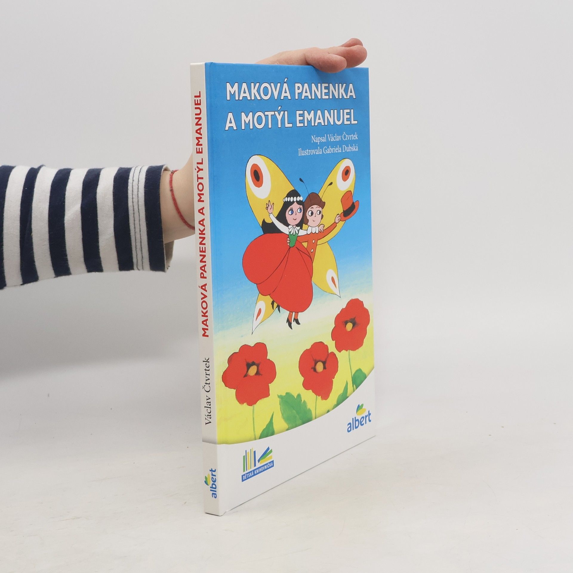 Maková panenka a motýl Emanuel