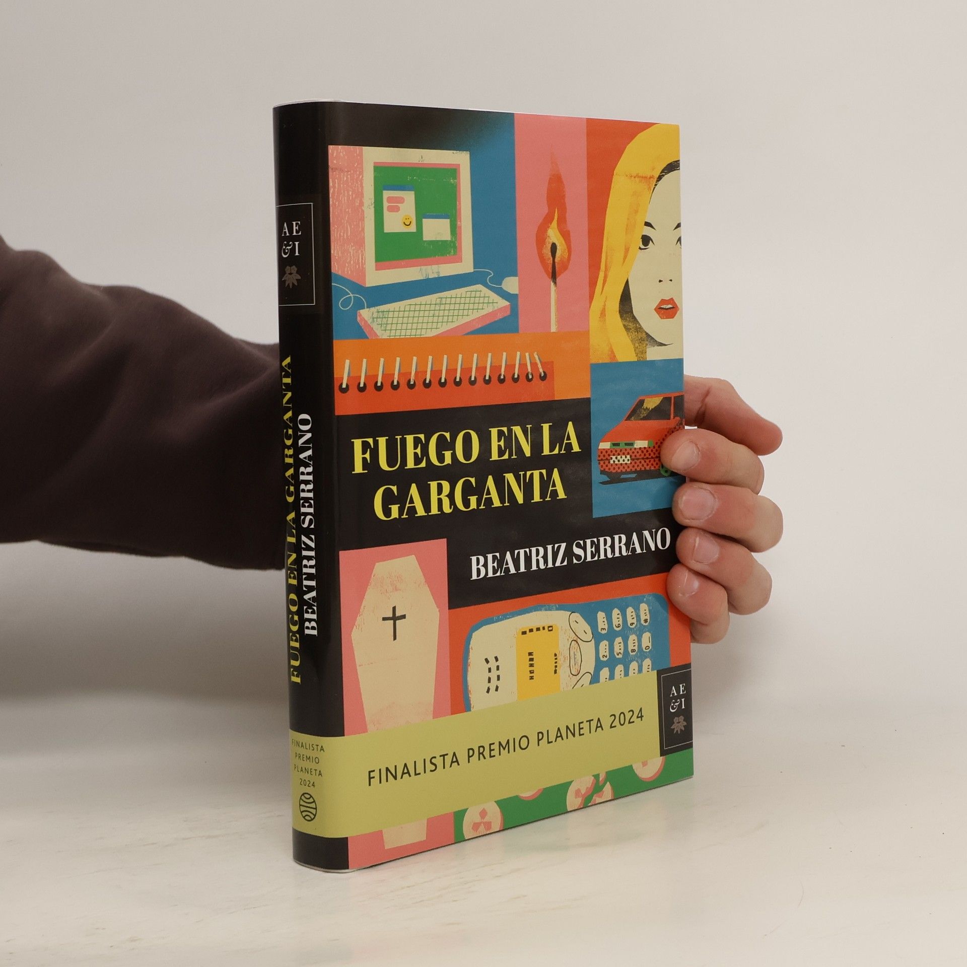 Autores españoles e iberoamericanos: Fuego en la garganta