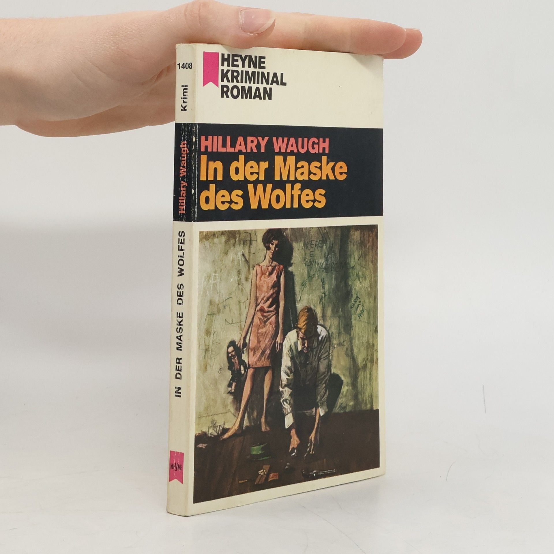 Hillary Waugh In der Maske des Wolfes