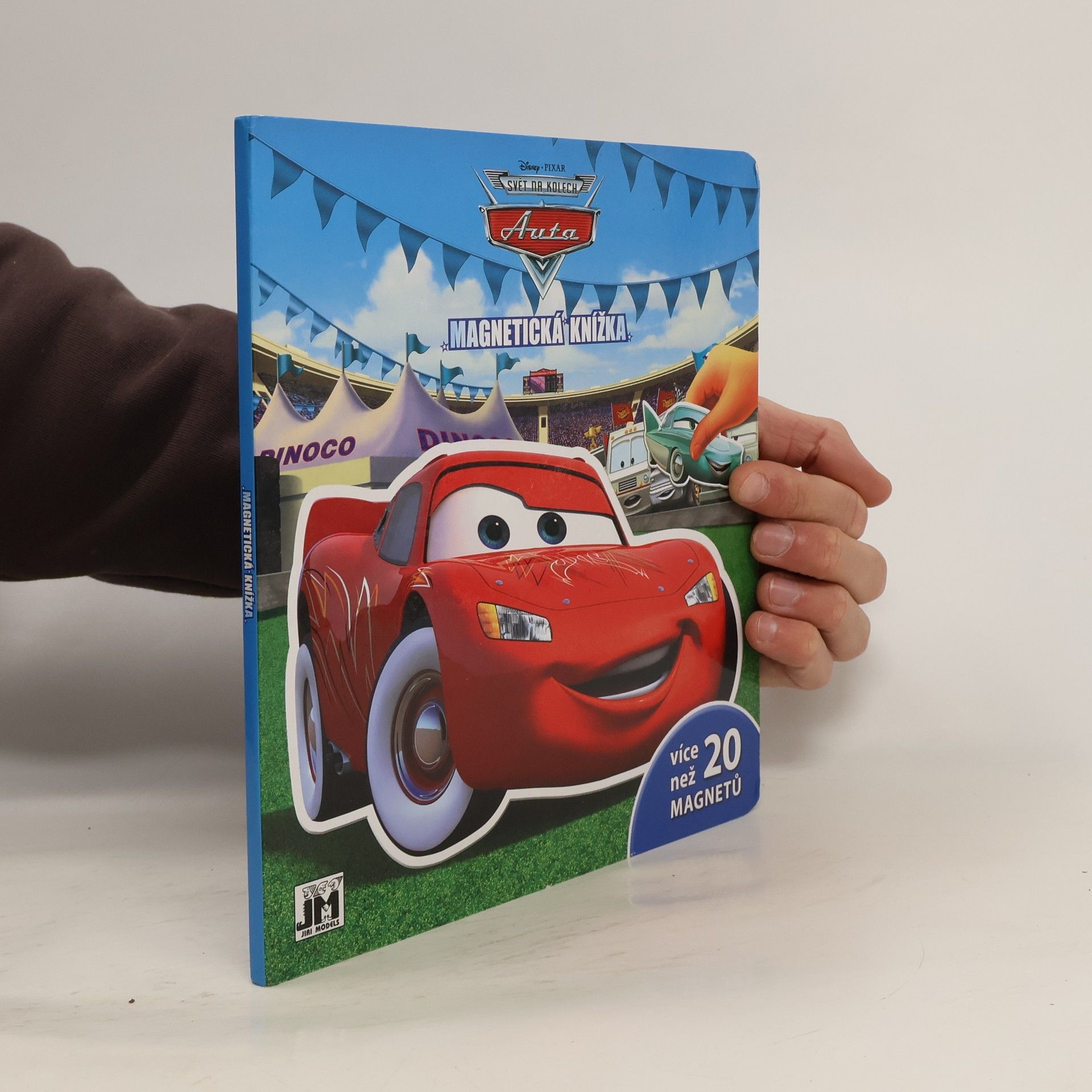 Walt Disney Auta Magnetická knížka