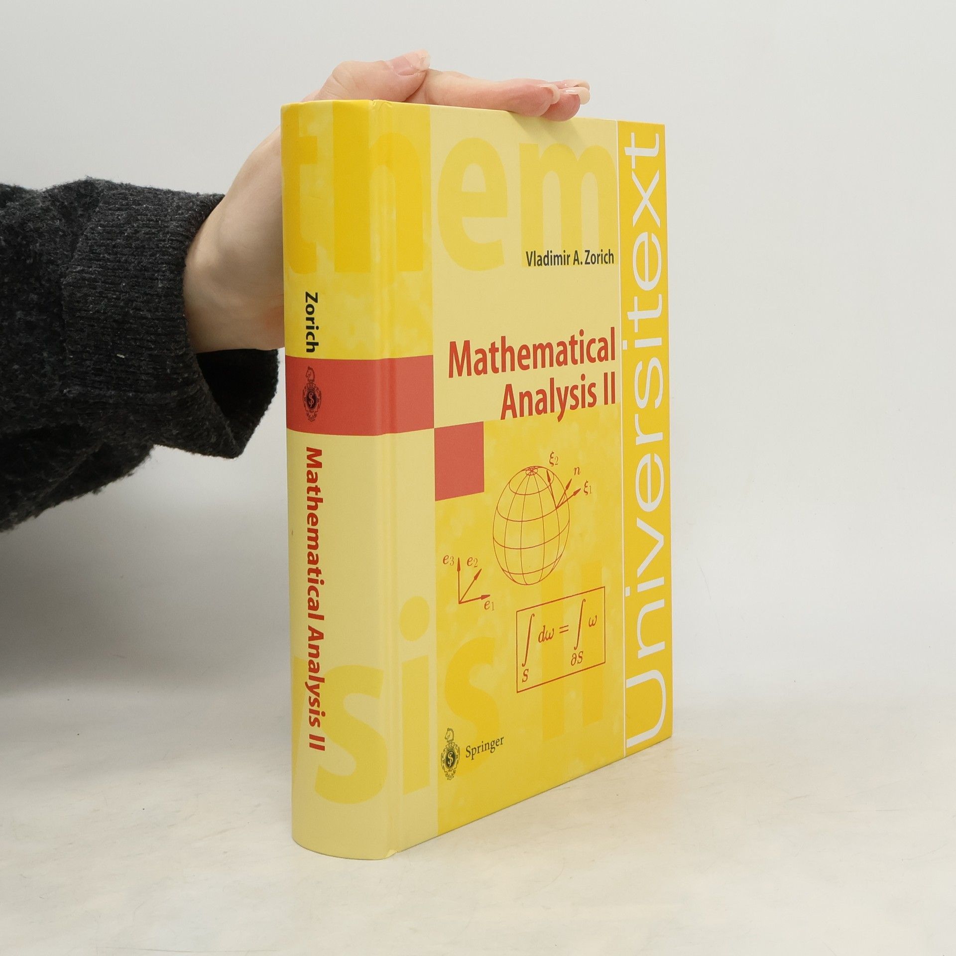 Vladimir A. Zoric Universitext - 2: Mathematical Analysis II