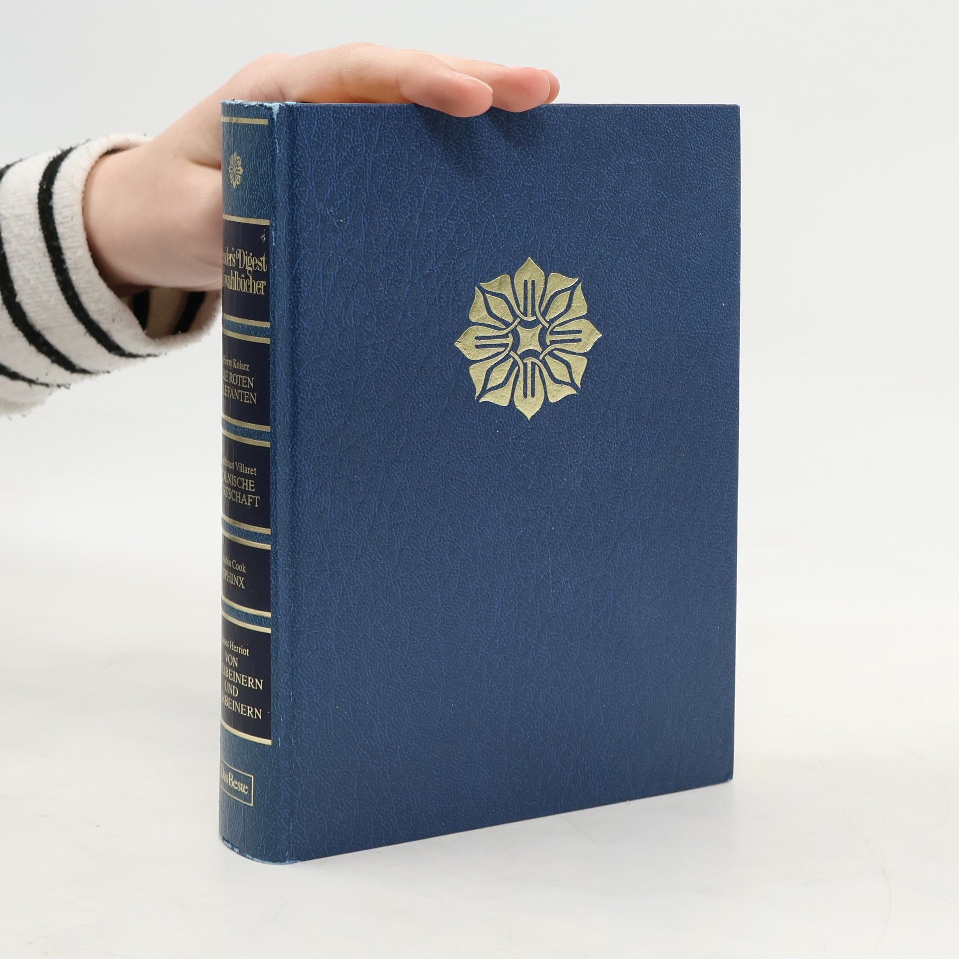 Reader's Digest Auswahlbücher. Die roten Elefanten. Polnische Wirtschaft. Sphinx. Von Zweibeinern und Vierbeinern.